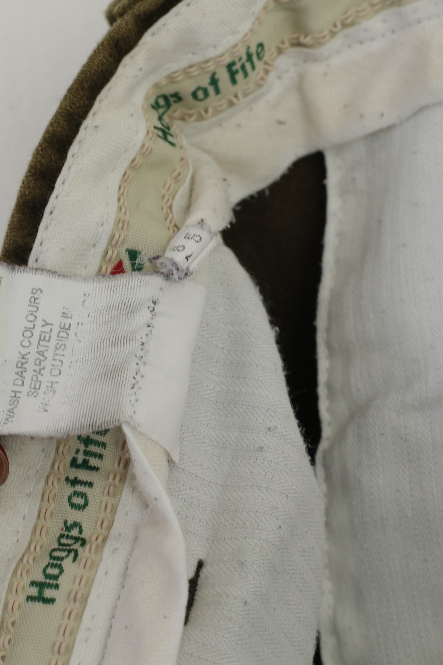 Hogs of Fife Men 46 XXL Trousers Khaki Cotton Hunting Moleskins Vintage Pants