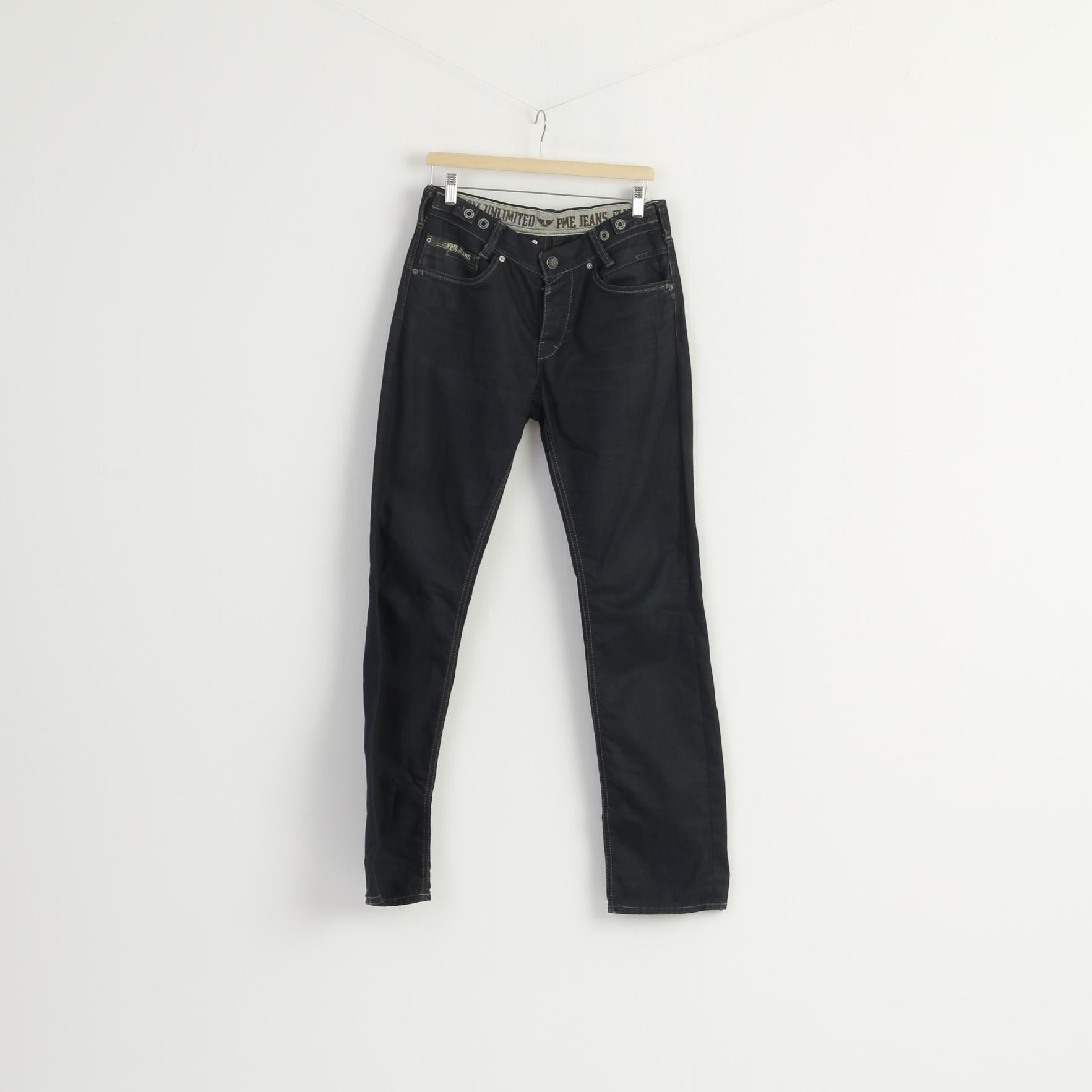 PME Men 30 Jeans Trousers Navy Cotton Jeans Flight American Classic Pants