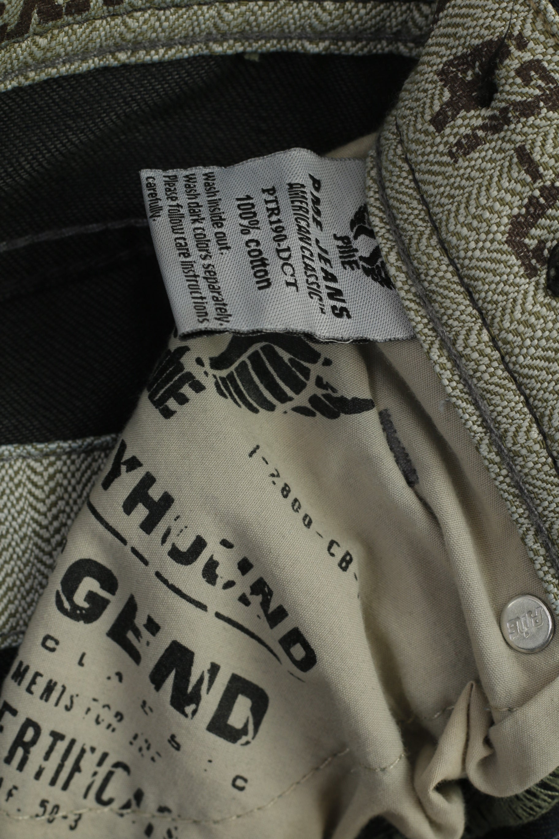 PME Men 30 Jeans Trousers Navy Cotton Jeans Flight American Classic Pants