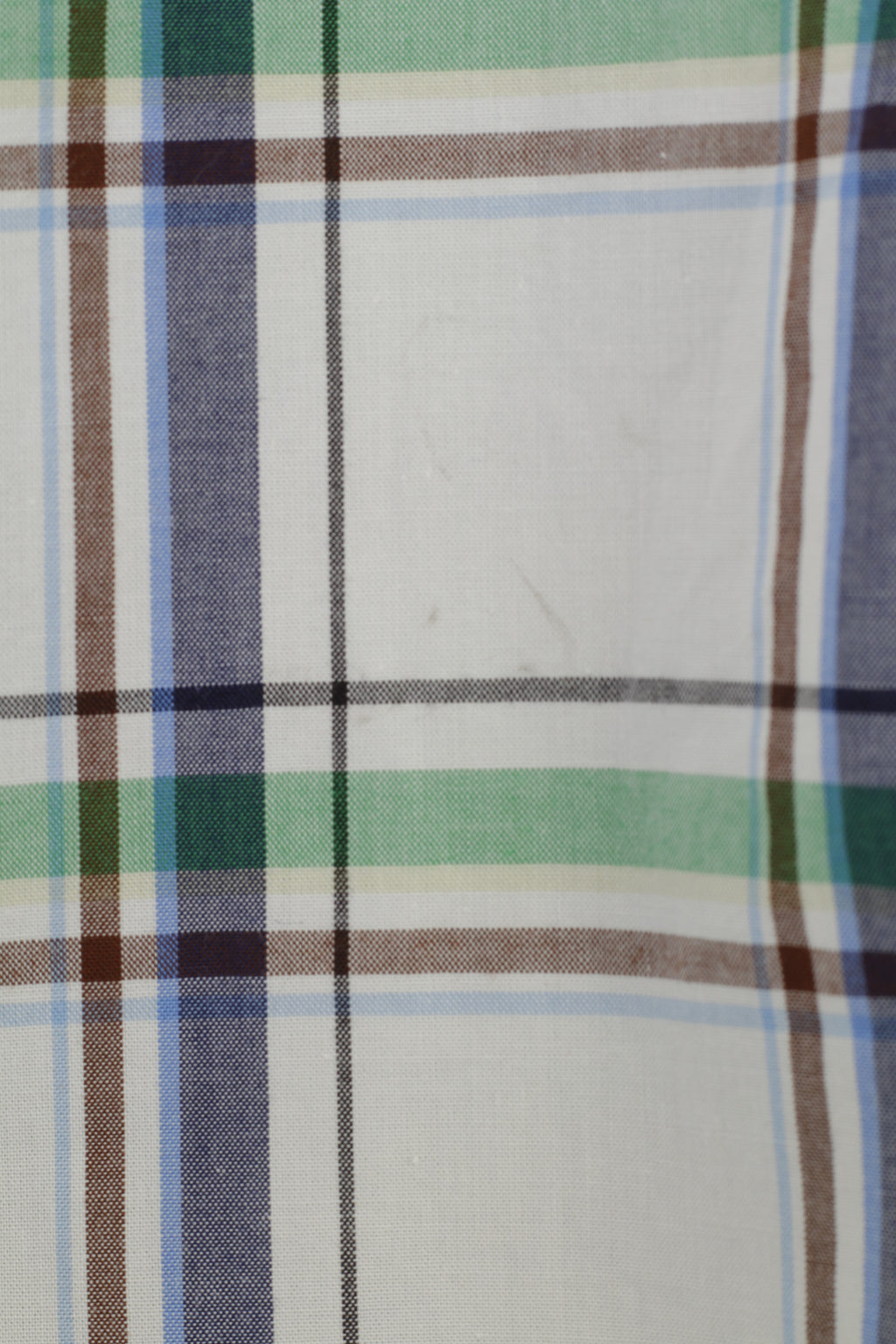 Gap Men XL Casual Shirt Classic Fit Checkered White Long Sleeve Cotton Collar Top