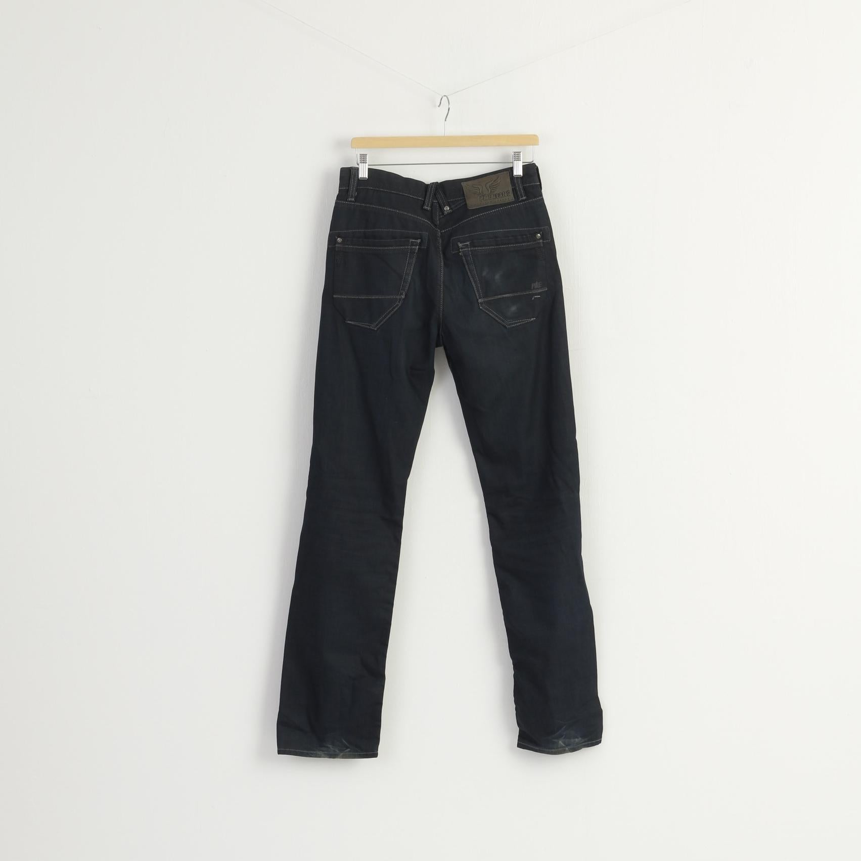 PME Men 30 Jeans Trousers Navy Cotton Jeans Flight American Classic Pants