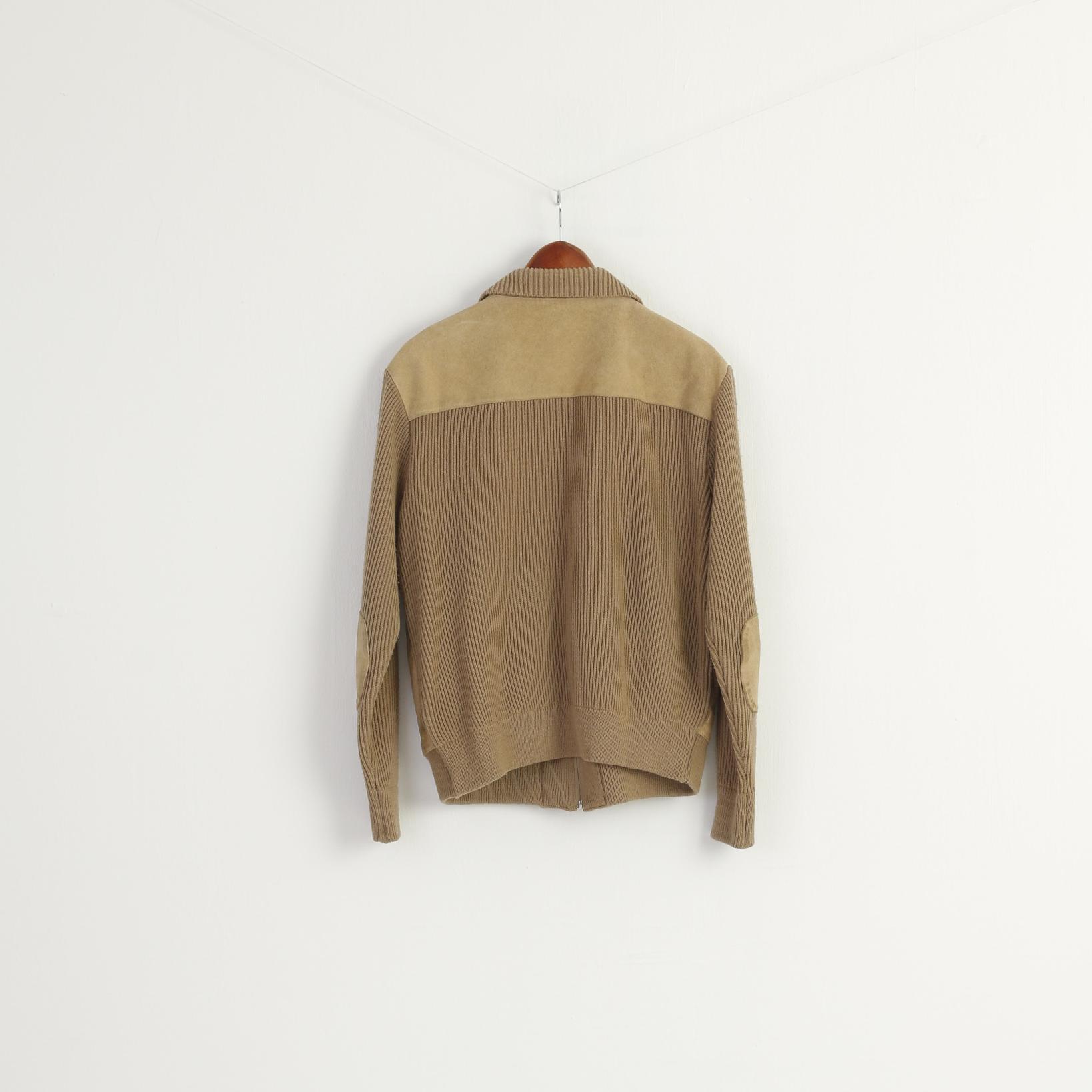 Westbury C&amp;A Hommes S 38 Veste Longue Sympatex Fermeture Éclair Complète Kaki Vintage Haut Rembourré