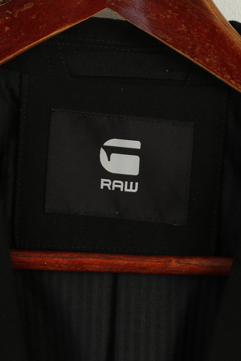 G Star Raw Men L (M)  Blazer Black Omega Viscose Slim Fit Sport Single Breasted Jacket