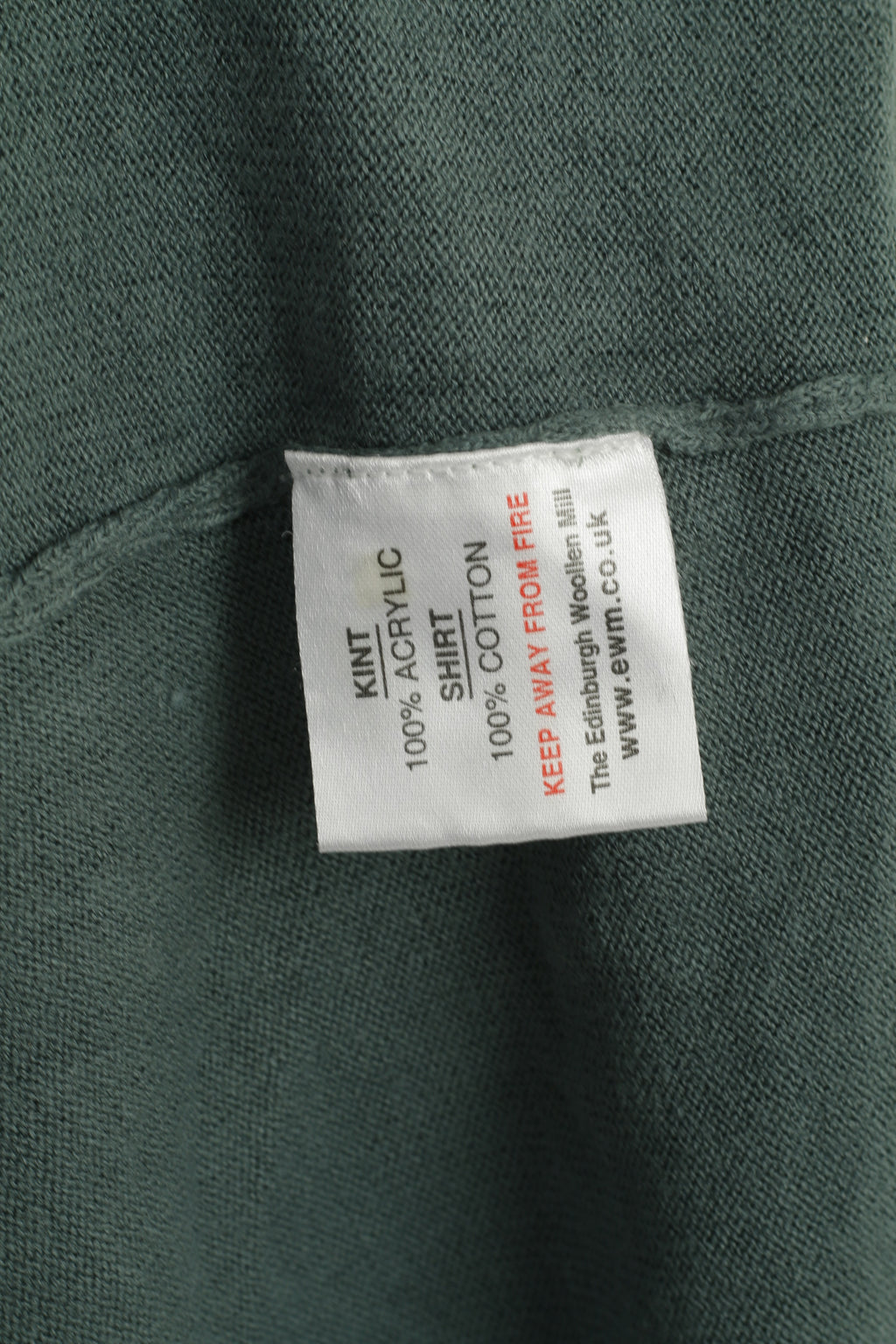 James Pringle Men XL Jumper Green Acrylic Soft Collared Classic Plain Sweater