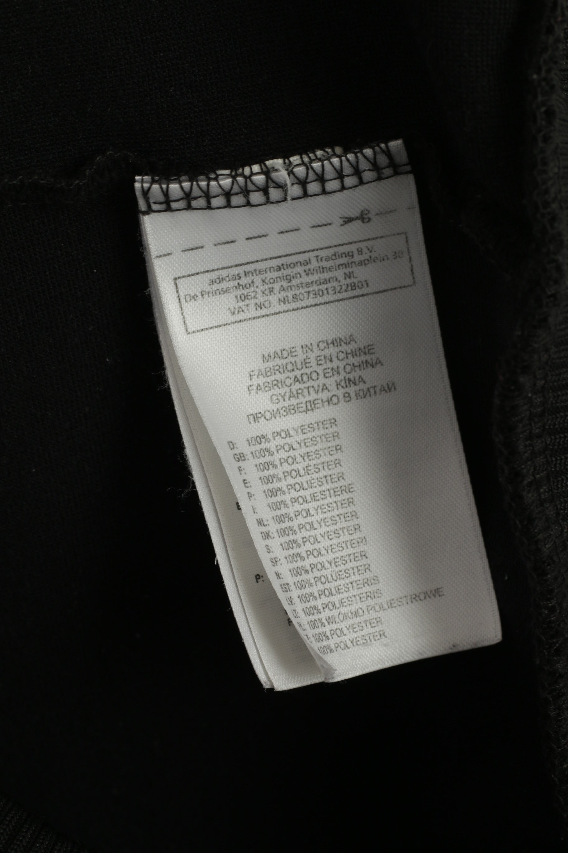 Adidas Vintage Men's Track Jacket - Black 3-Stripe (Size XL approx.)