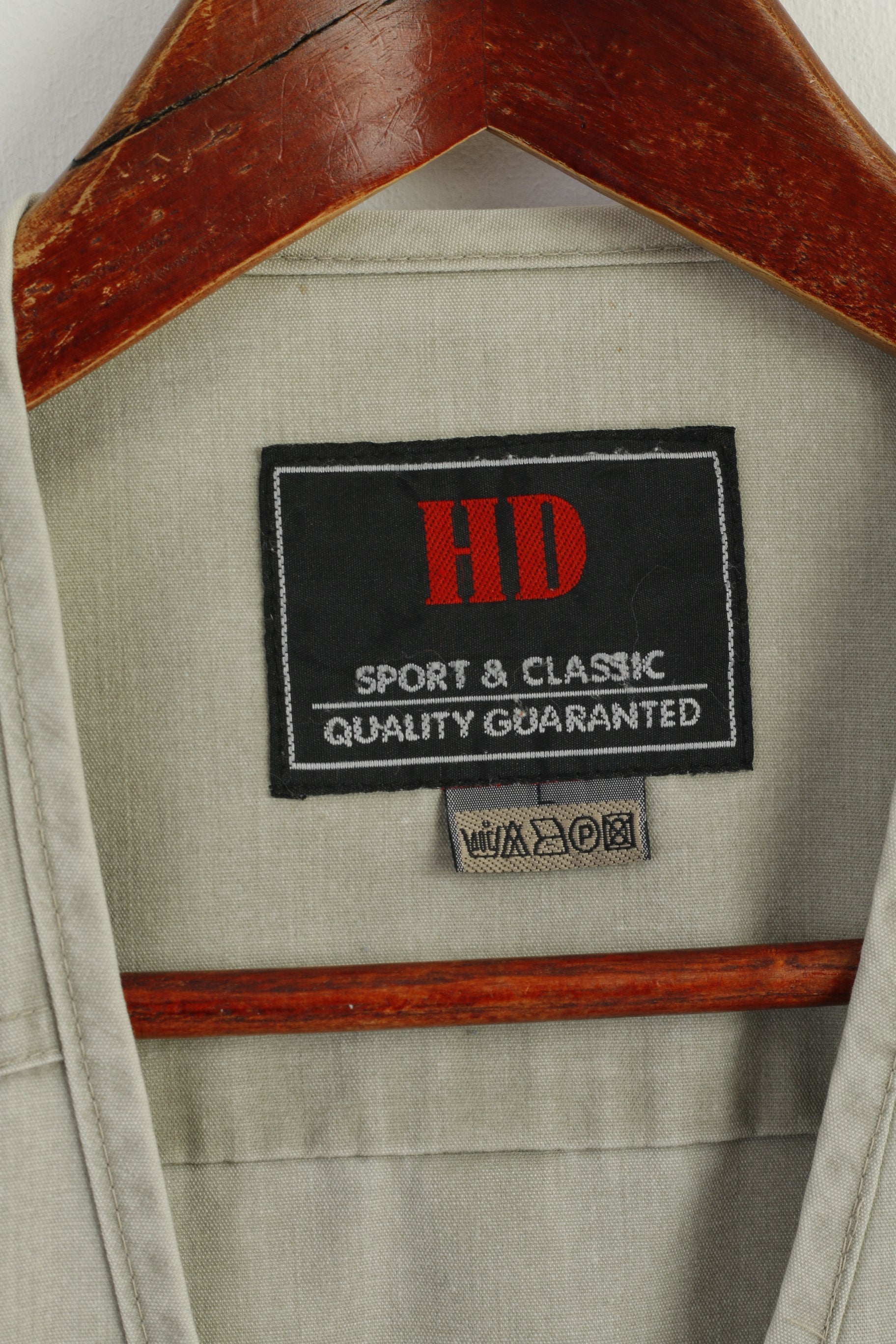 HD Sport & Classic Men L Waistcoat Gray 100% Cotton Multi Pocket Fishing Casual Vest