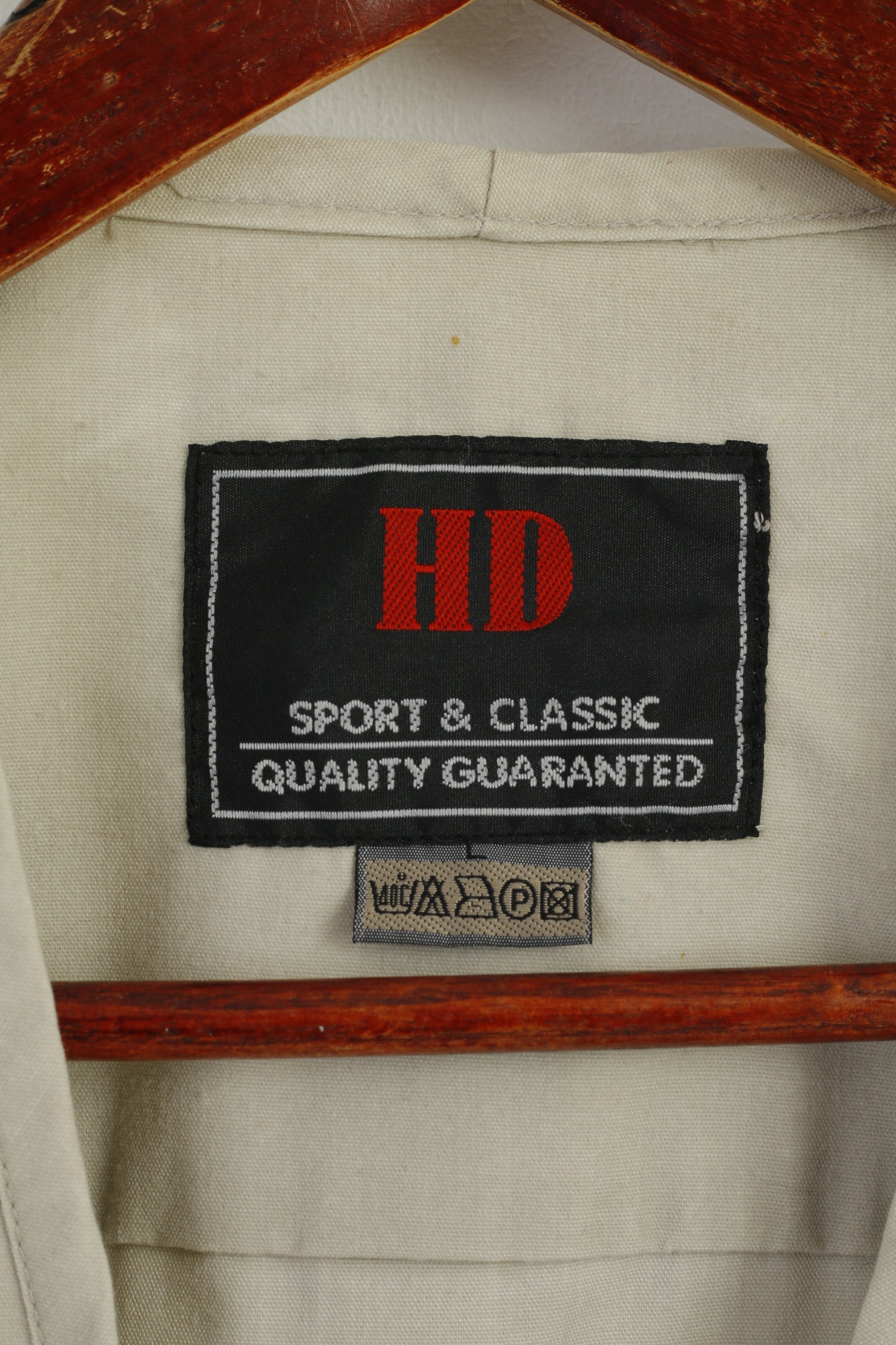 HD Sport & Classic Men L Waistcoat Beige 100% Cotton Multi Pocket Hunting Vest