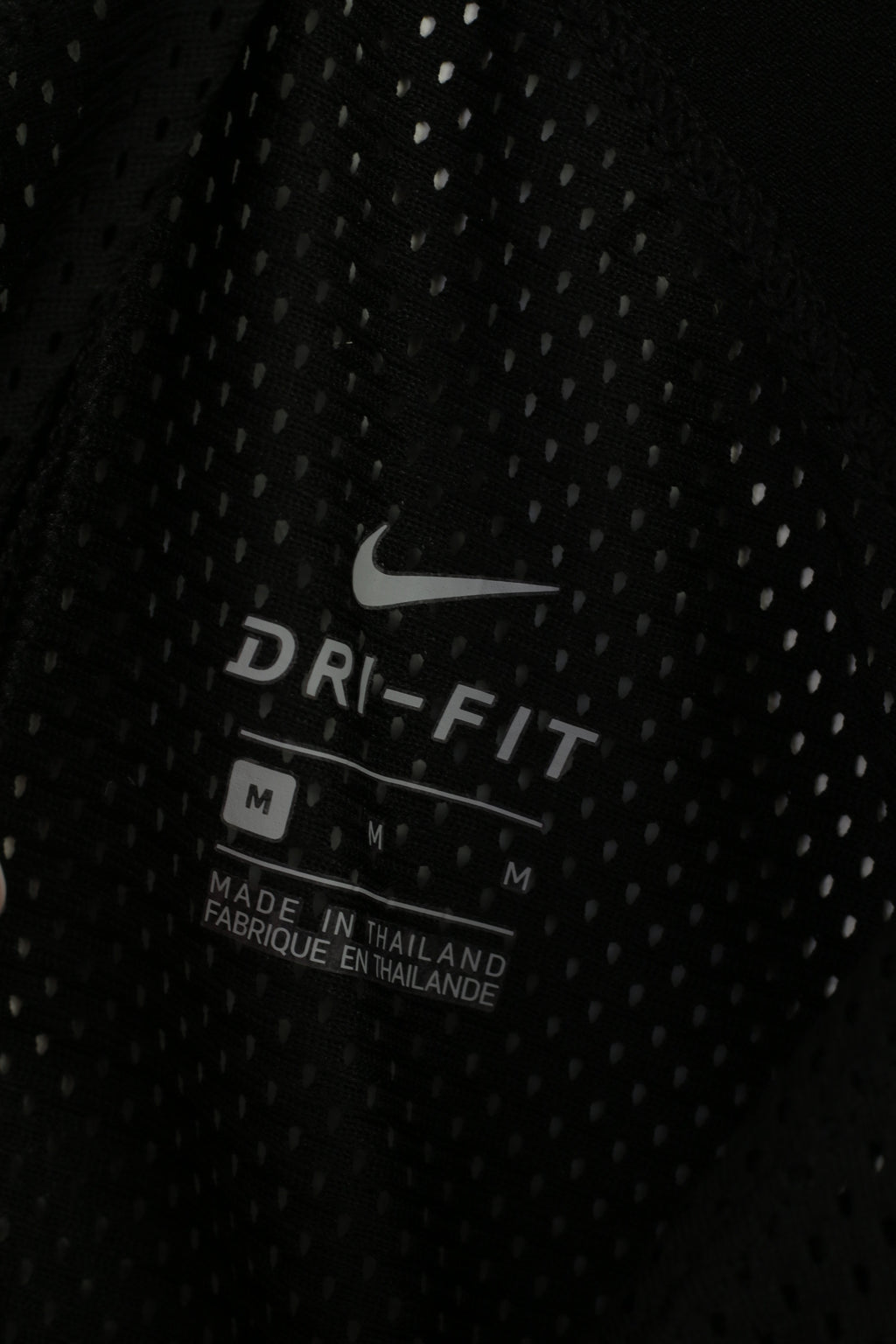 Nike Women M Shirt Black Sportswear Tank Top Mesh Run Active Logo Top