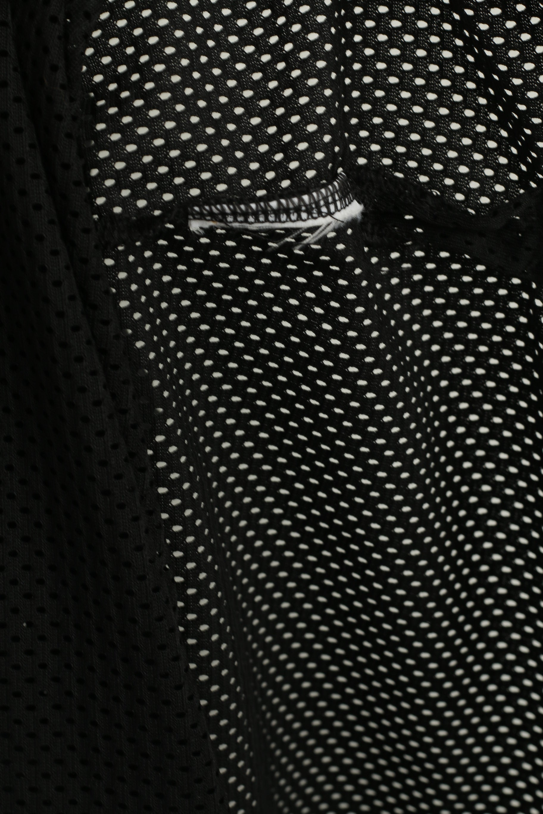 Nike Women M Shirt Black Sportswear Tank Top Mesh Run Active Logo Top