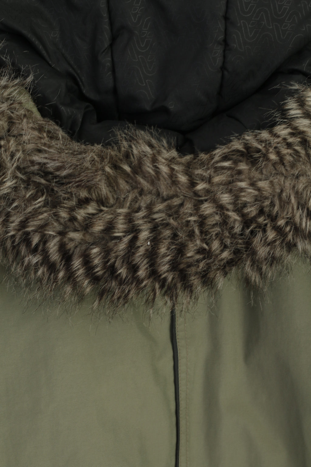 Engelbert Strauss Women XL (L) Jacket Green Padded Hood Nylon Waterproof Top