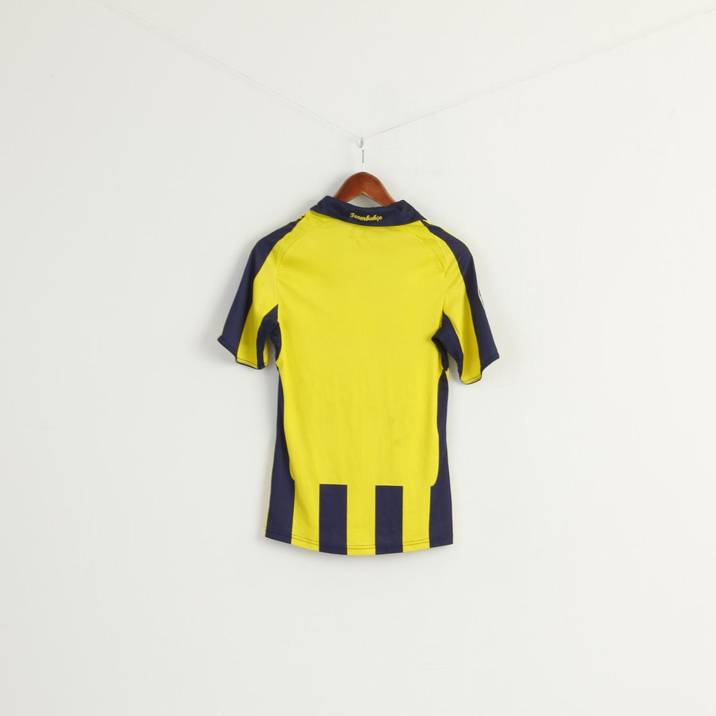 Adidas Fenerbahce Home XS Shirt Yellow Football Turkey Vintage Sportswear Jersey Top