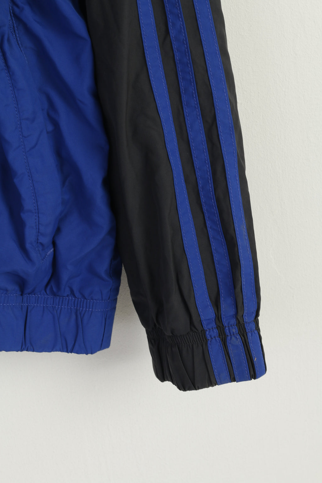 Adidas Men M Jacket Blue Sportswear Zip Up Football Vintage 2008 Track Top