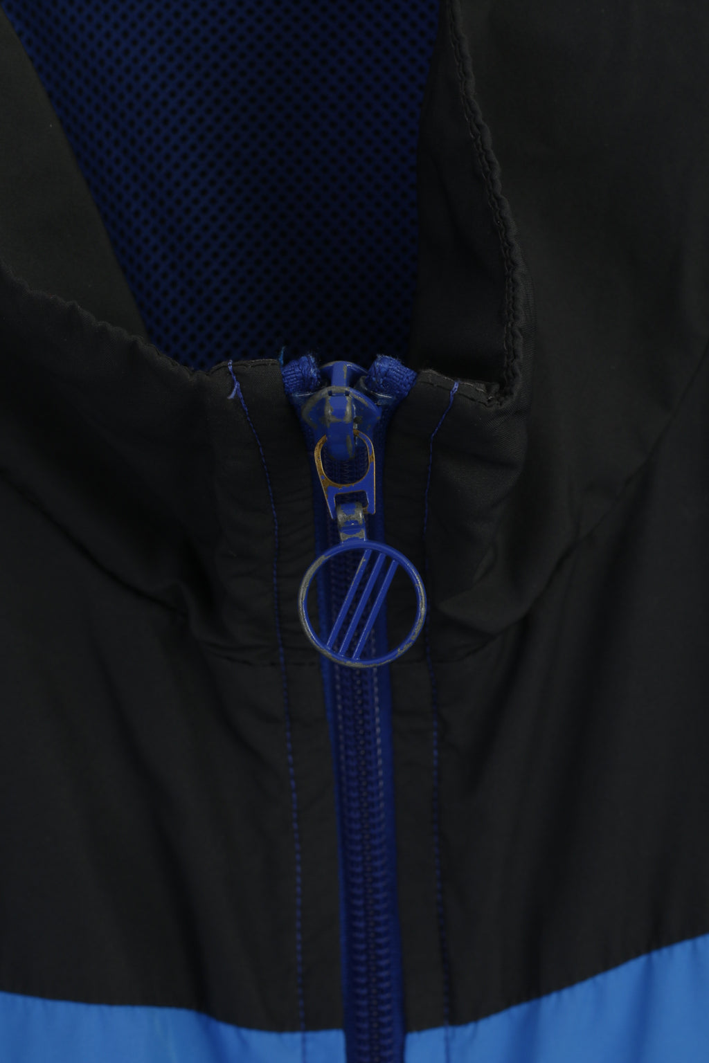 Adidas Men M Jacket Blue Sportswear Zip Up Football Vintage 2008 Track Top