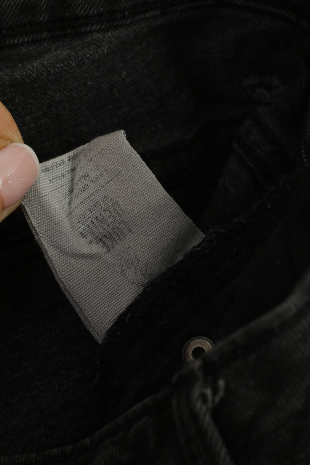 Luke Denim Men 34 Trousers Black Cotton Vacuum Stretch Jeans Skinny Pants