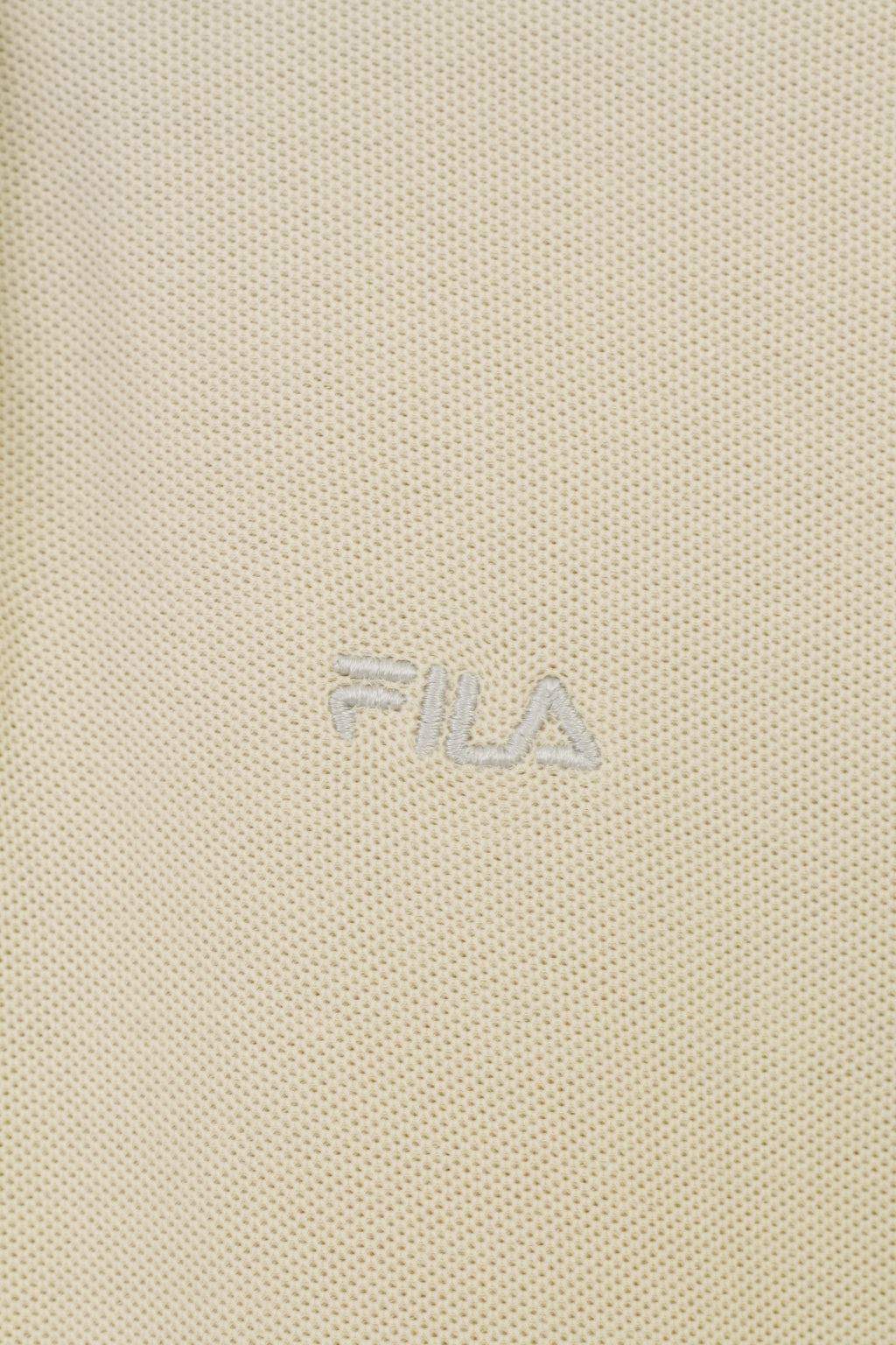 Fila Woman S (XS) Polo Beige Col Coton Sport Manches Courtes Haut