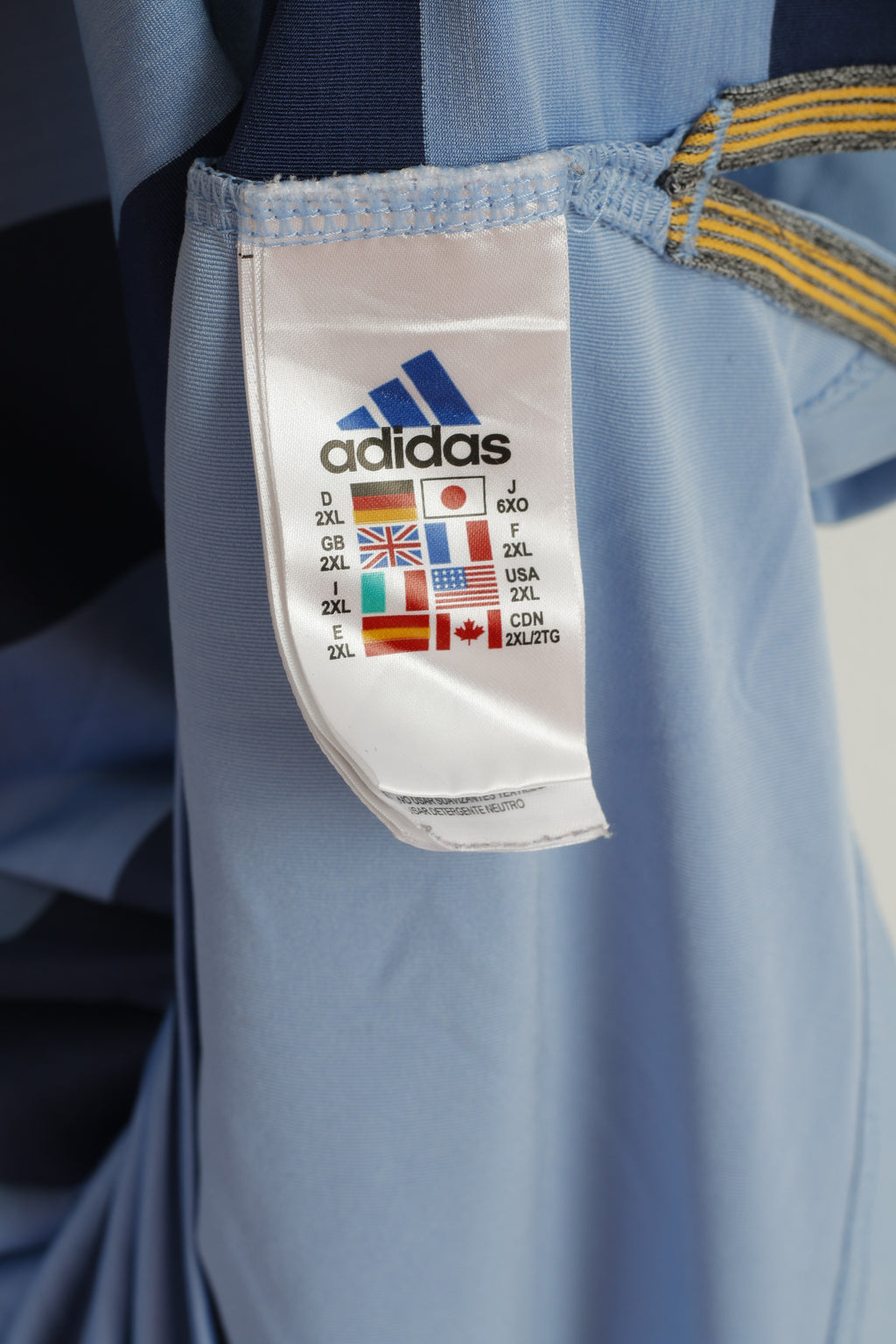 Adidas Golf Men XXL Polo Shirt Blue Ryder Cup 2018 France Le Golf National Top