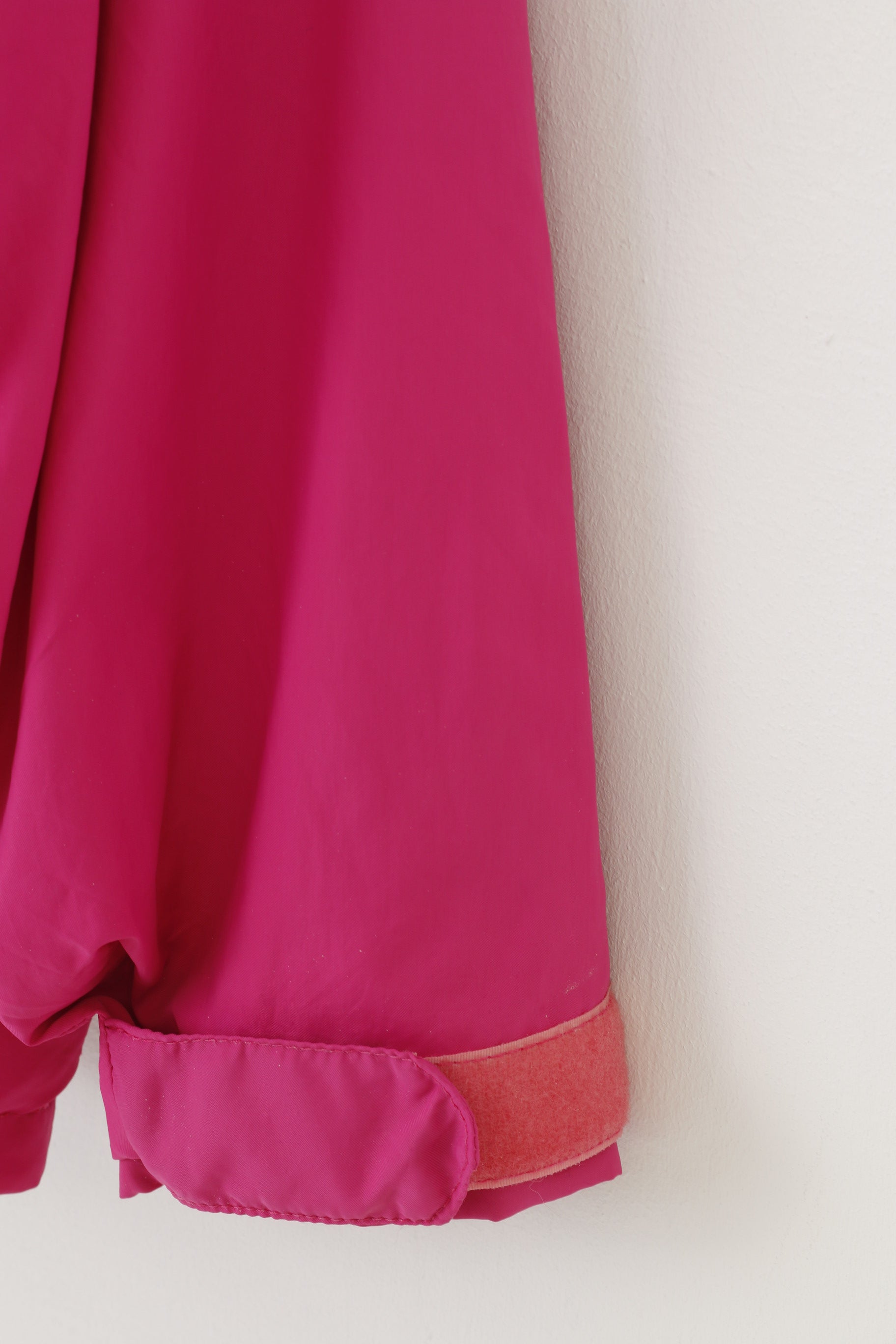 Didriksons Femme M Veste Oversize Rose Fermeture Éclair Complète Polyamide Sport Outwear Haut Vintage