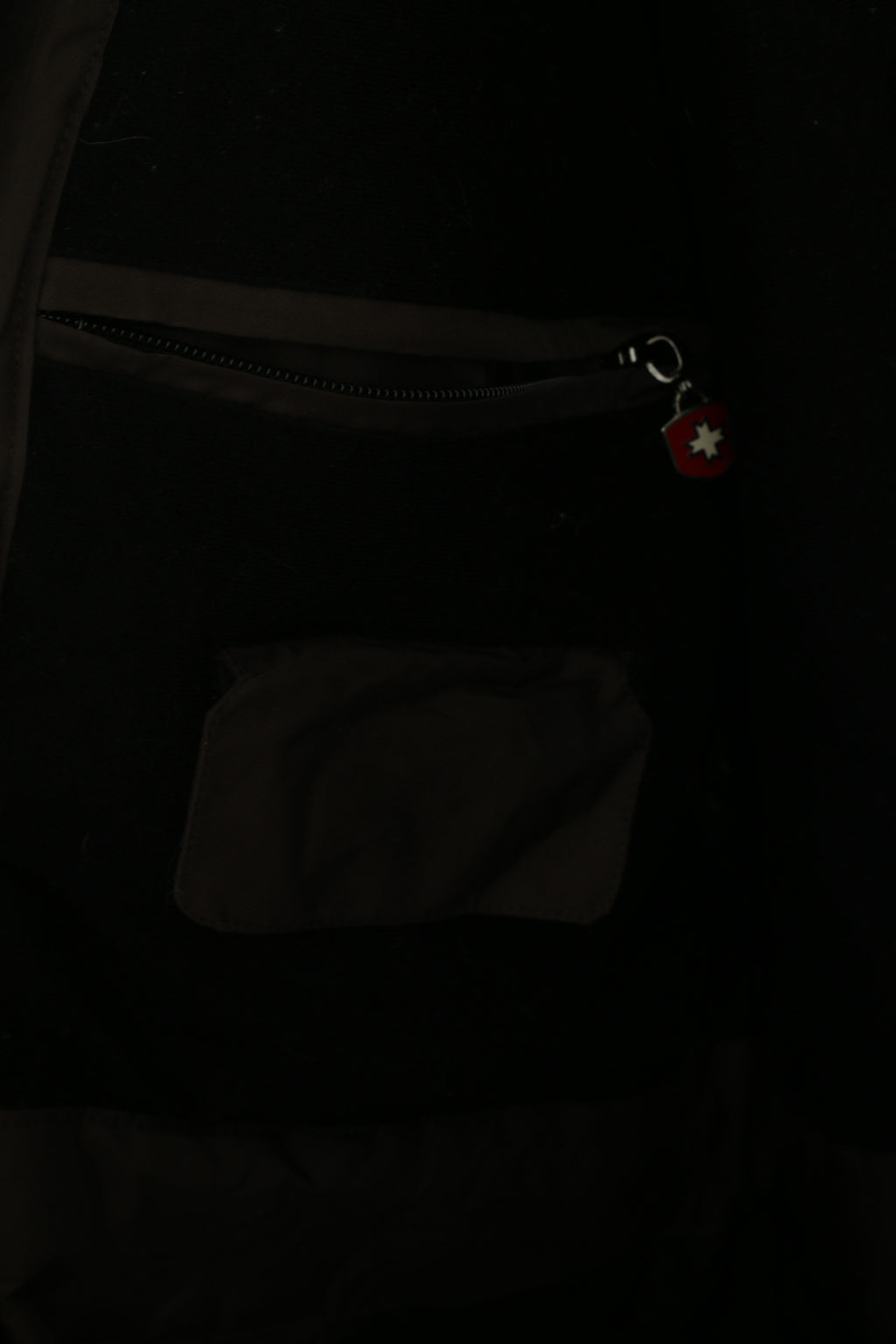 Wellensteyn Men M Jacket Brown Padded Shiny Full Zipper Hidden Hood Brandungsparka