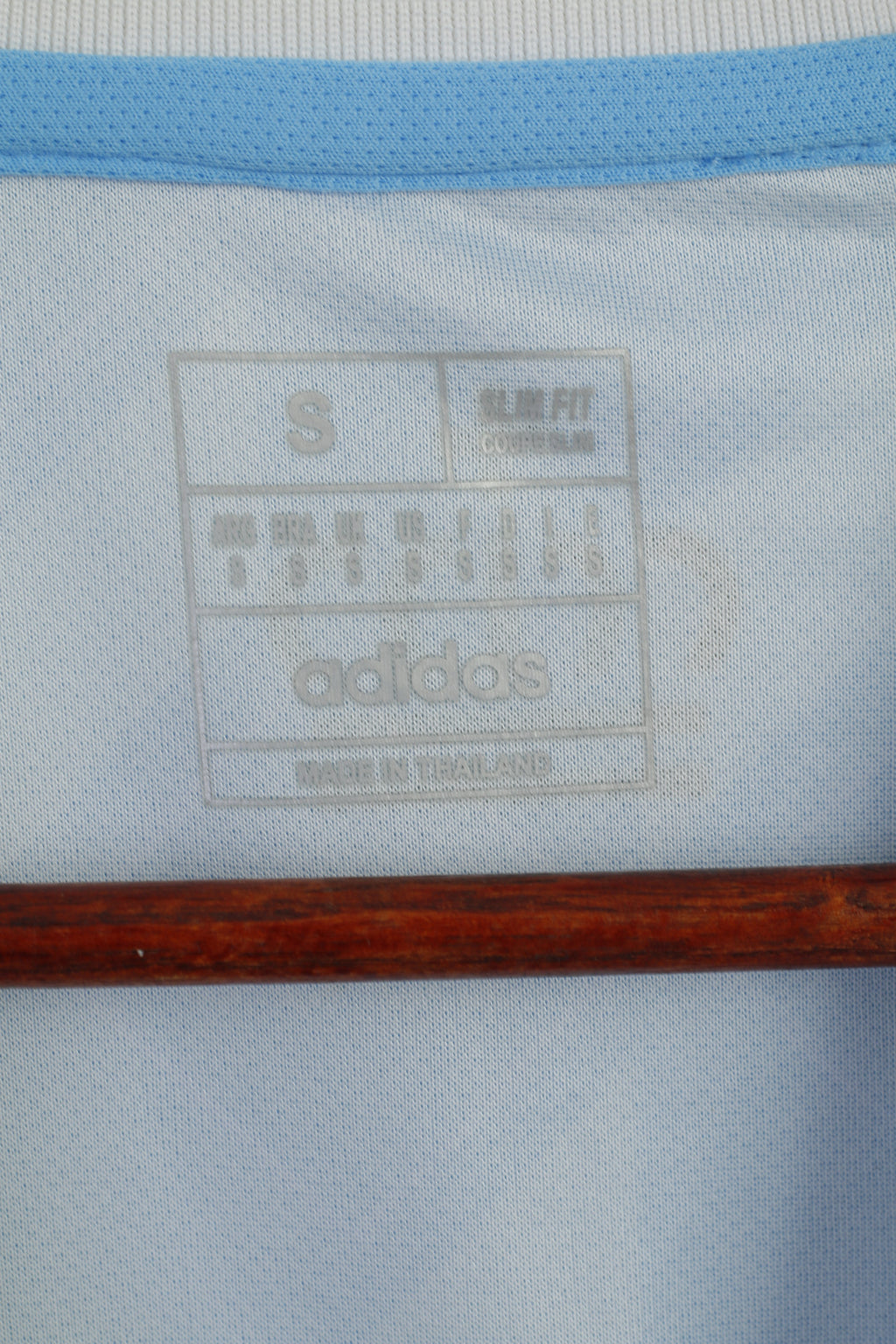 Adidas Men S Shirt Blue Shiny 1895 Royal Belgian FA Football Jersey Polo Top