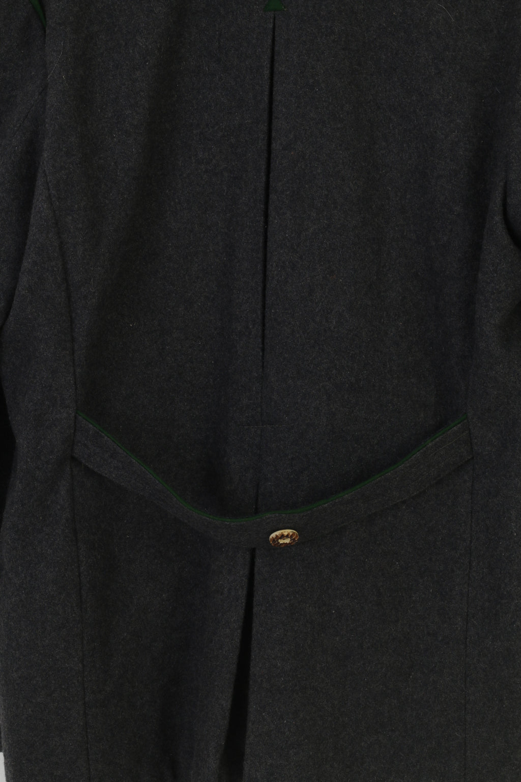 Vintage Hommes 54 Blazer Laine Gris Bas Poches Vintage Tyrol Tiroler Loden Veste Haut