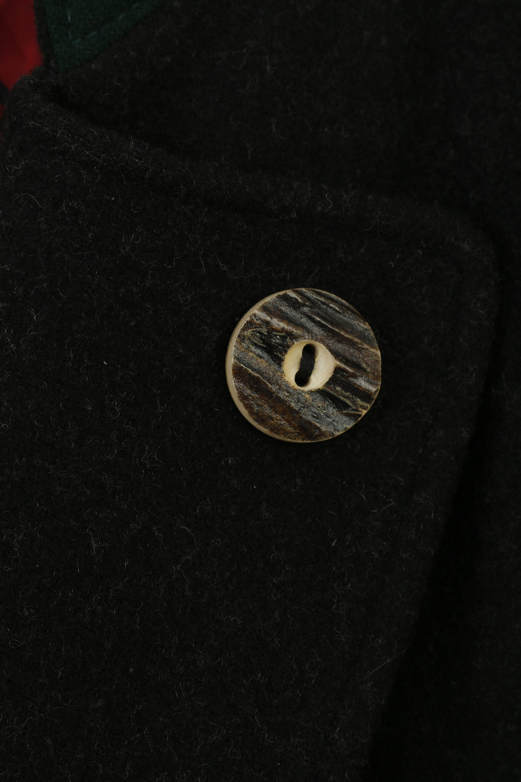 Julius Lang Hommes 28 58 Blazer Charbon Bas Laine Brodée Vintage Tiroler Loden Veste