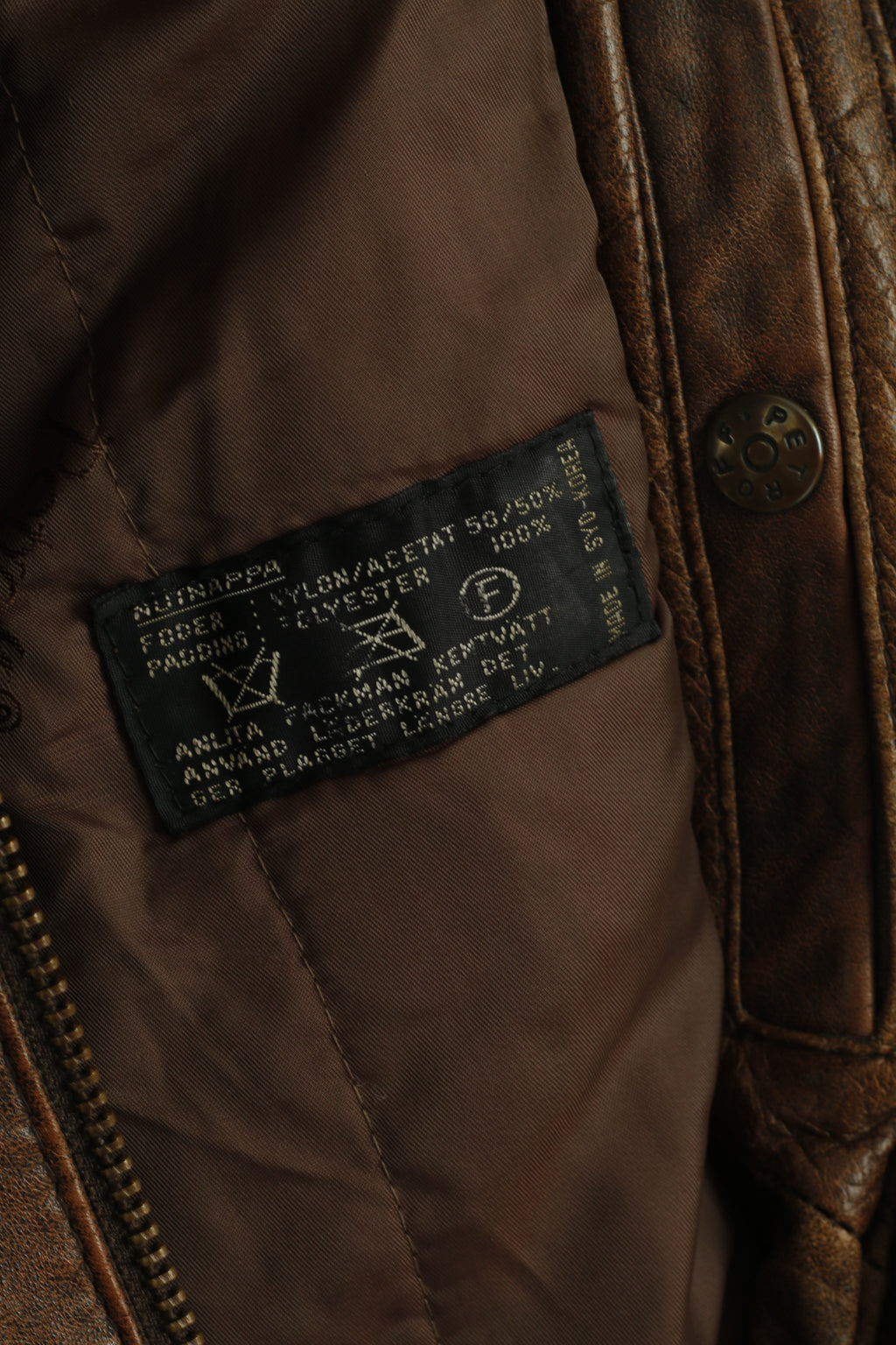 Westbury C&amp;A Hommes S 38 Veste Longue Sympatex Fermeture Éclair Complète Kaki Vintage Haut Rembourré