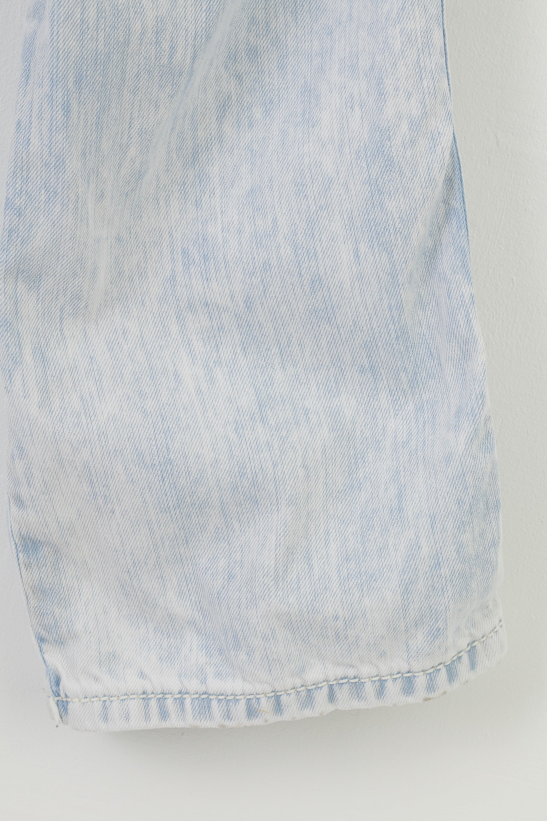 Cipo&amp;Baxx Hommes 32 Pantalons Jeans Bleu Lavé Look Coton Poches Bas Taille Basse Vintage