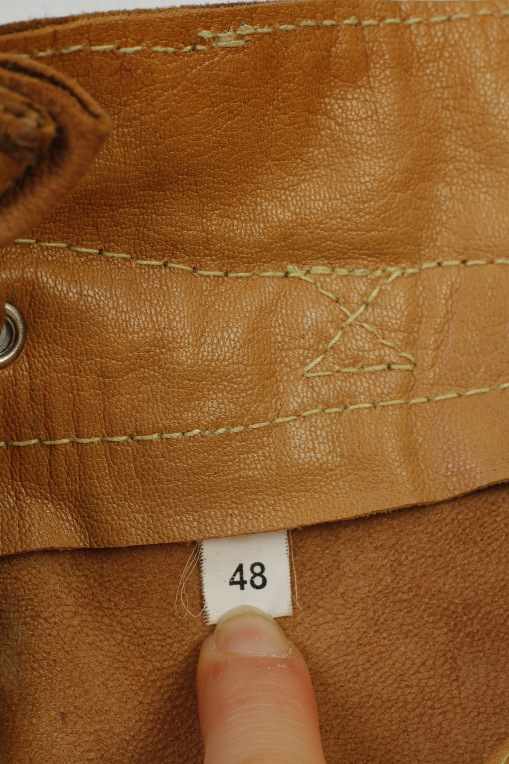 Country Maddox Men 48 Leather Trousers Brown Vintage Tyrol Austria Trachten  Western Cowboy Traditional Emroidered Bottoms Pockets