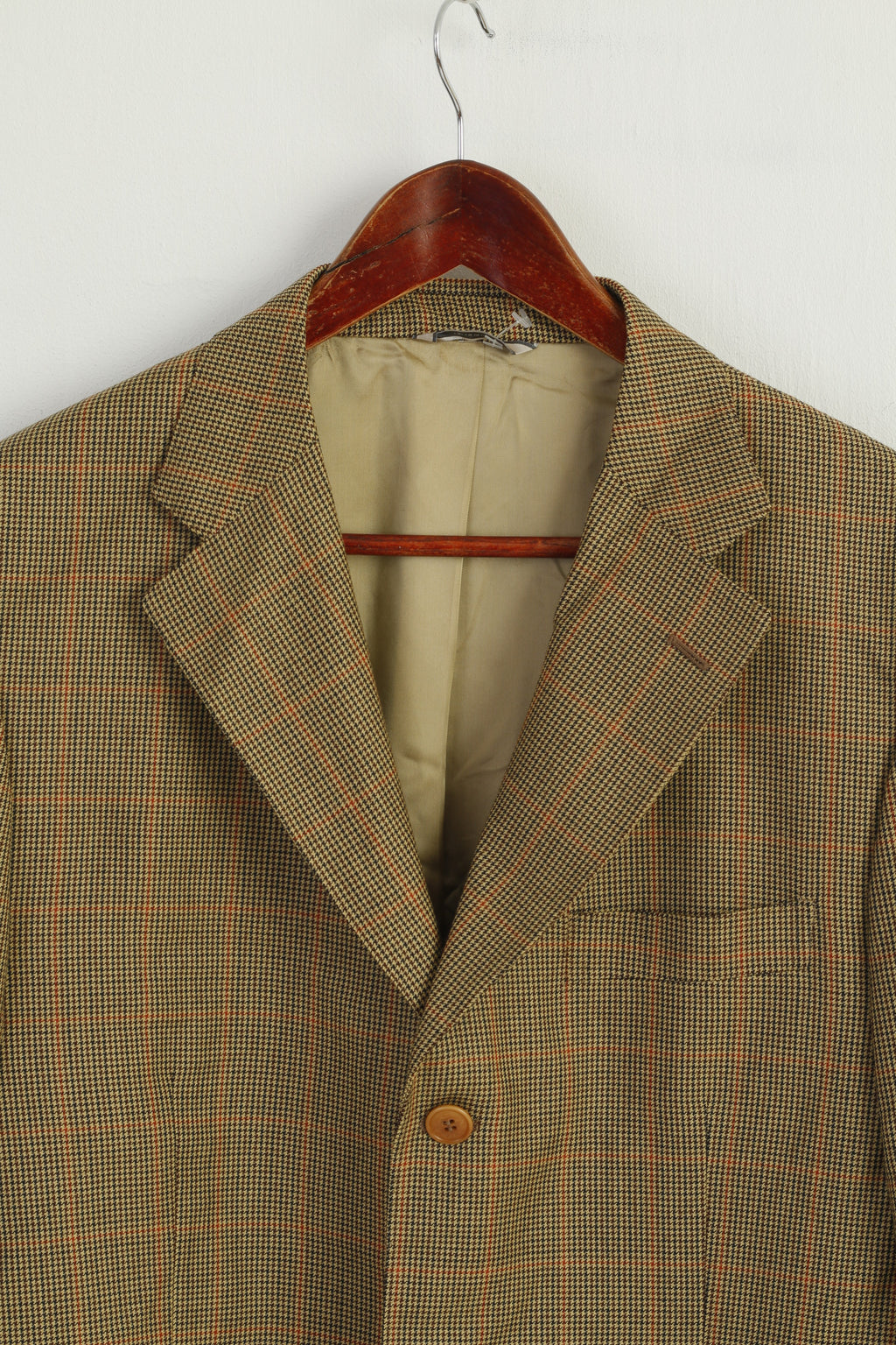 Westbury C&amp;A Hommes S 38 Veste Longue Sympatex Fermeture Éclair Complète Kaki Vintage Haut Rembourré