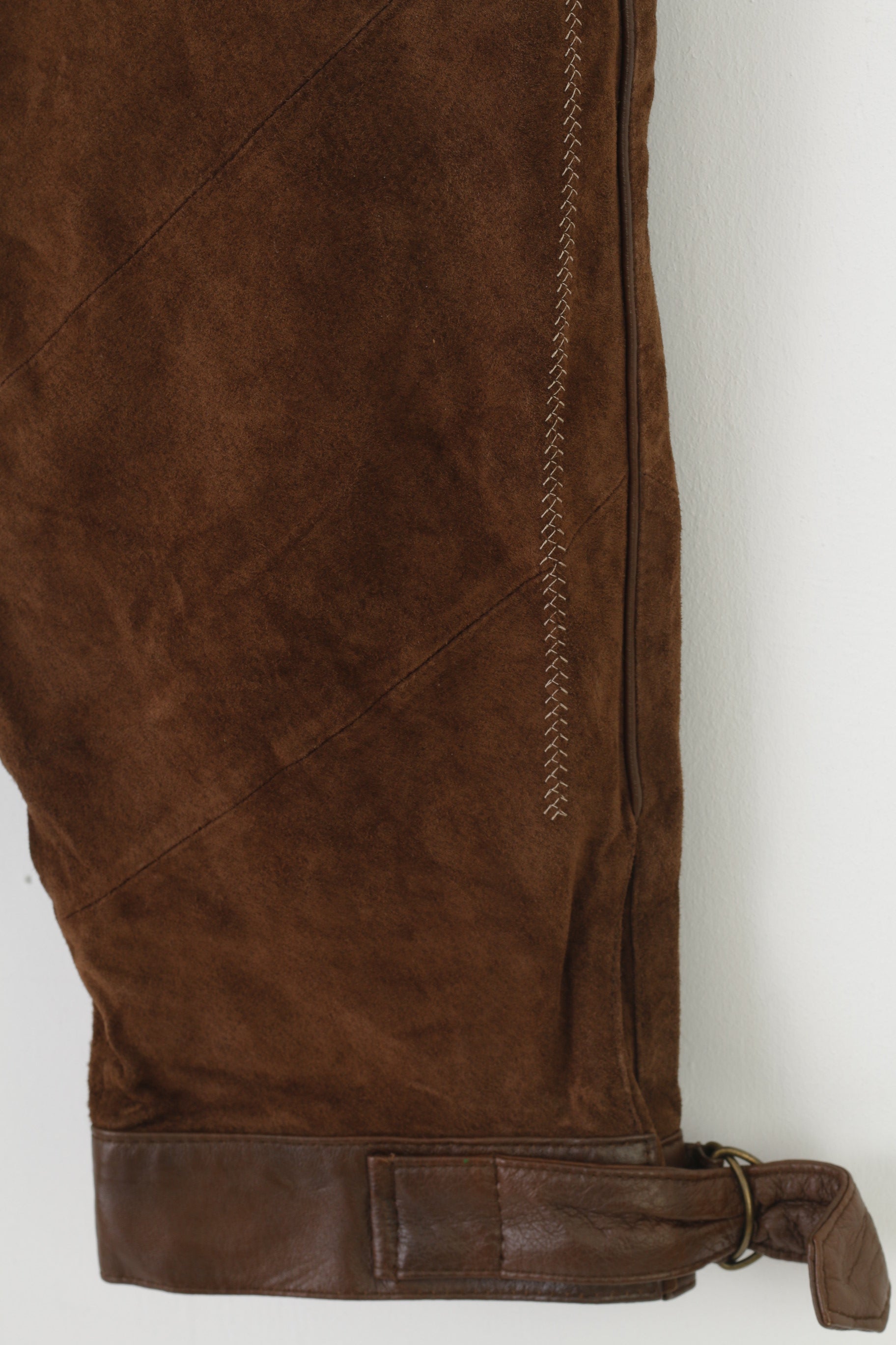 NOUVEAU Mode &amp; Preis Versand Hommes 44 50 Pantalon en cuir Tyrol Autriche Trachten Marron foncé Vintage Western Bretelles Cowboy Traditionnel Brodé