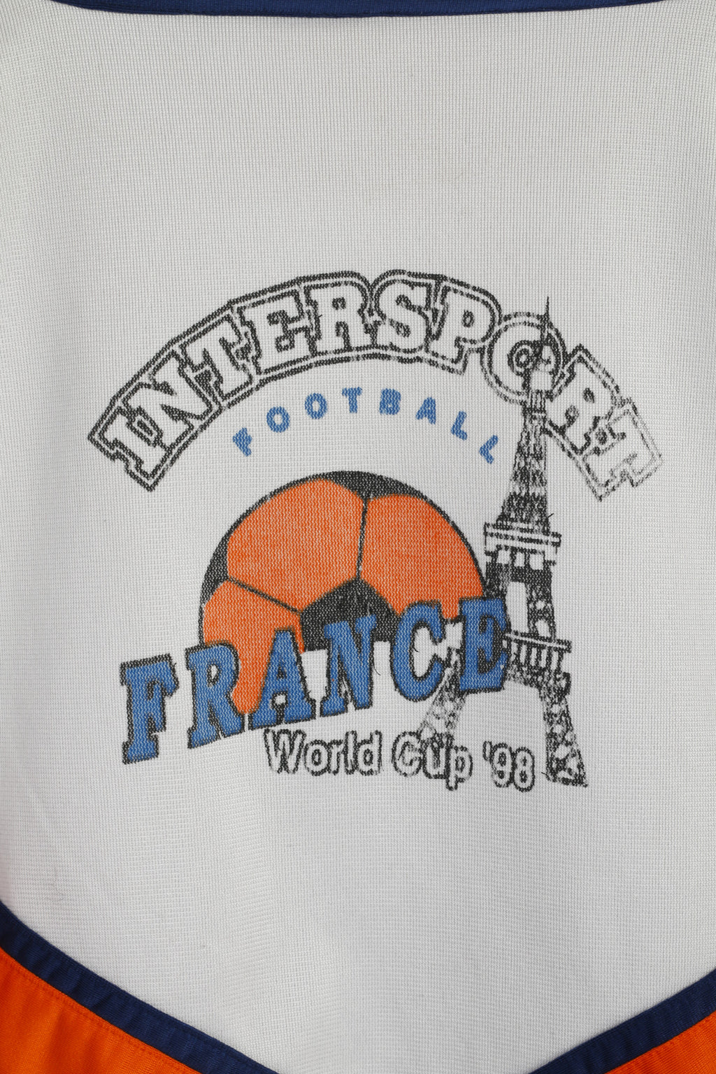 Paris Boys XXL 14 Age Sweatshirt Navy Vintage France World Cup 1998 Top
