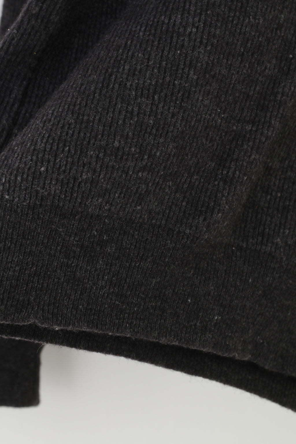 Armani Jeans Men S Jumper Charcoal Made in Italy 1981 V Neck Winter Top