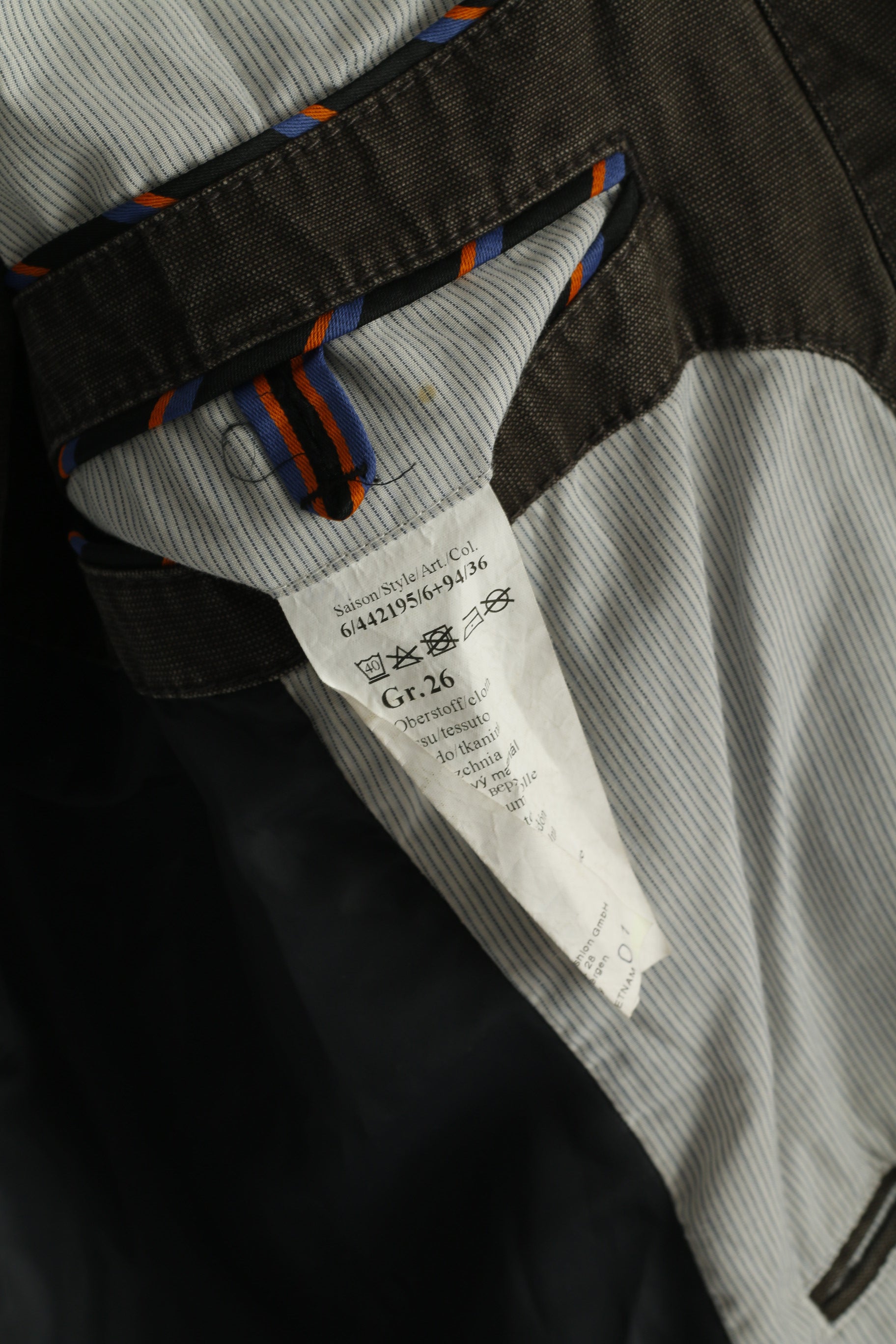 Camel Active Men 26 XL Blazer Brown Cotton Superior Vintage Sport Jacket