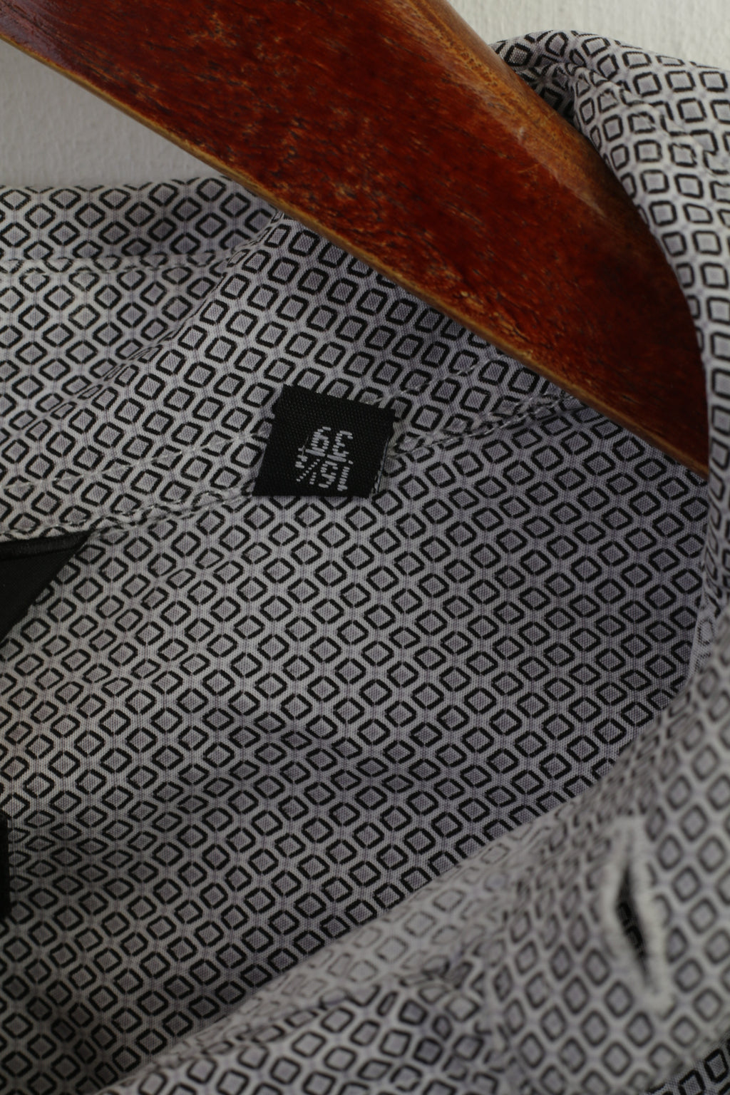 Paul Smith Men 15.5 39 M Casual Shirt Blue Cotton Printed Made in Italy Top