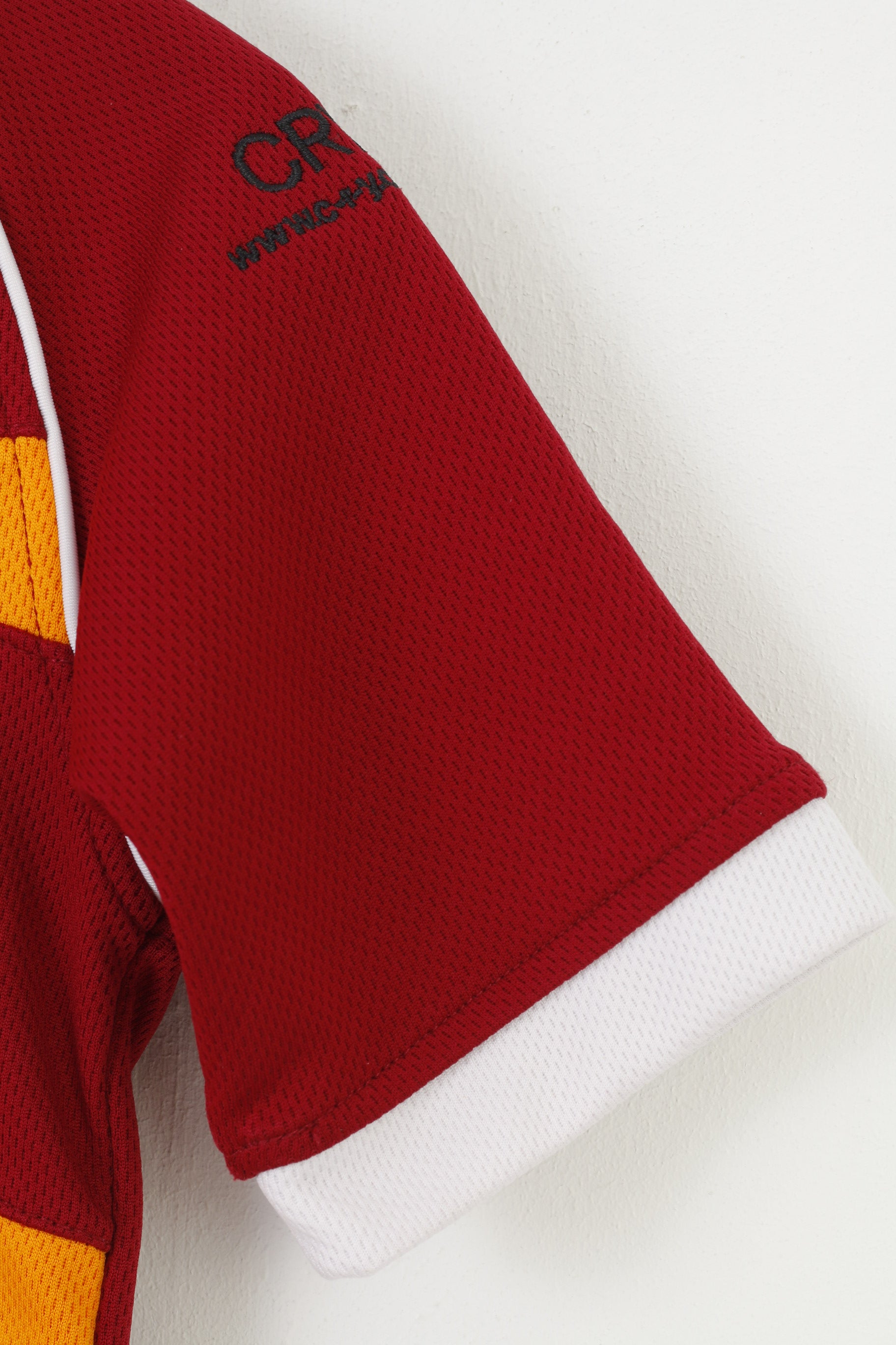 Kooga Garçons MDB 10 Âge Chemise Sport Polyester Bordeaux Manches Courtes Université de Huddersfield Rugby Giants Jersey Haut