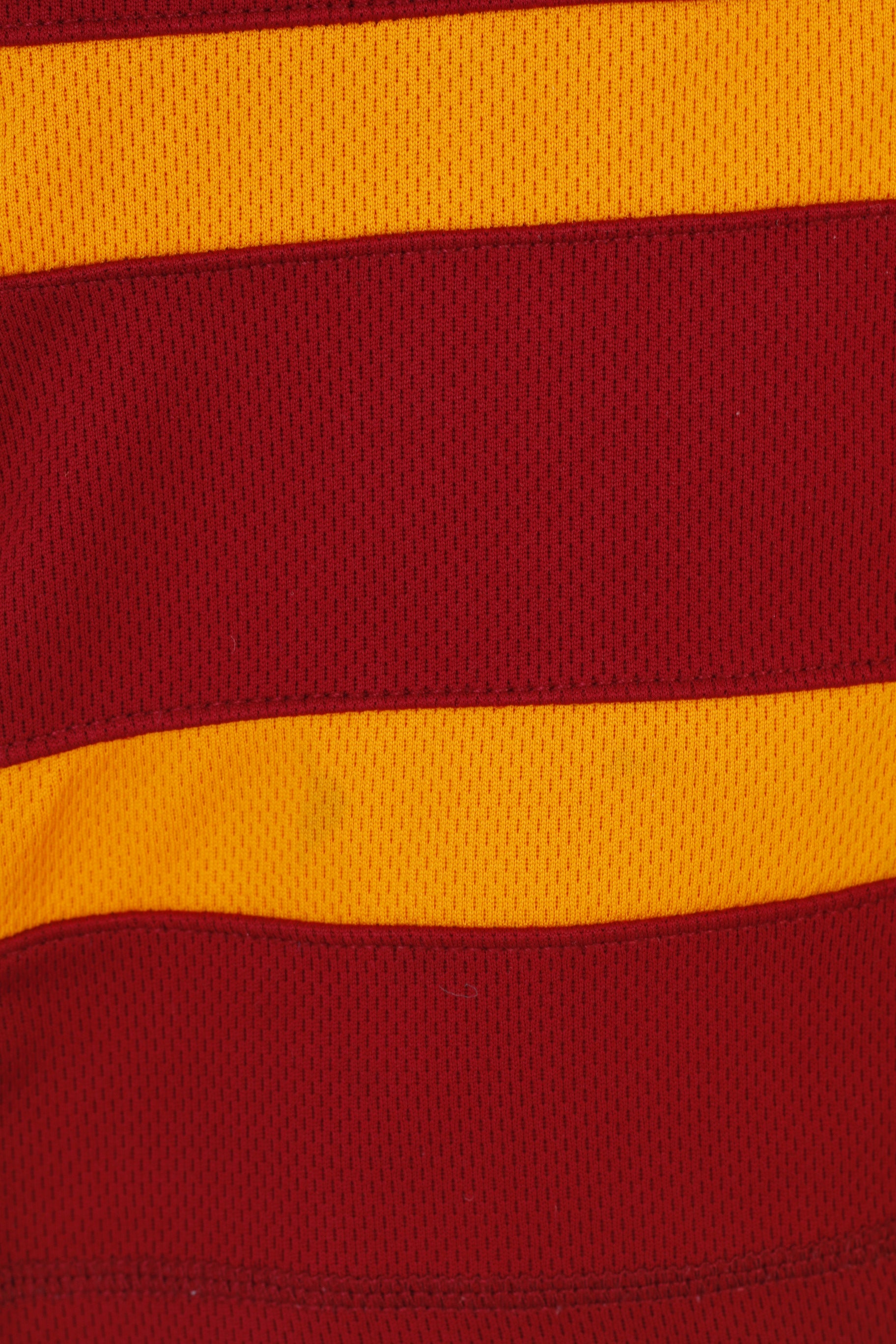 Kooga Garçons MDB 10 Âge Chemise Sport Polyester Bordeaux Manches Courtes Université de Huddersfield Rugby Giants Jersey Haut