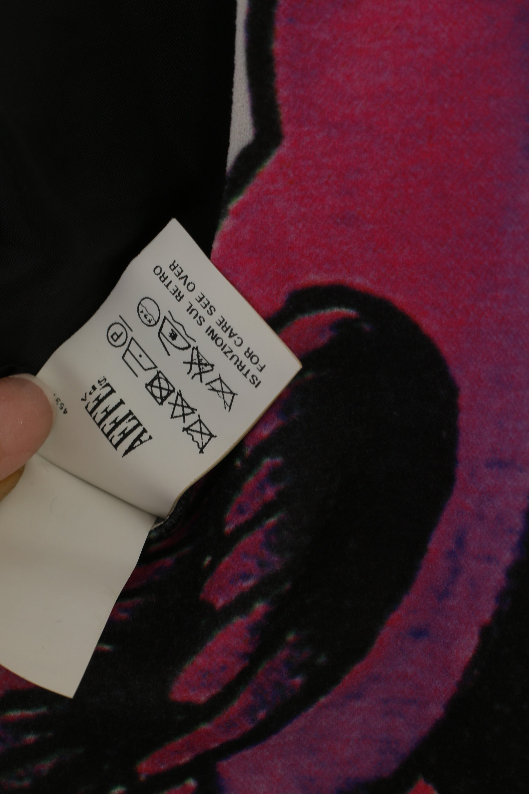 Moschino Cheap And Chic Women 6 8 S Dress Black Mini Printed Classic