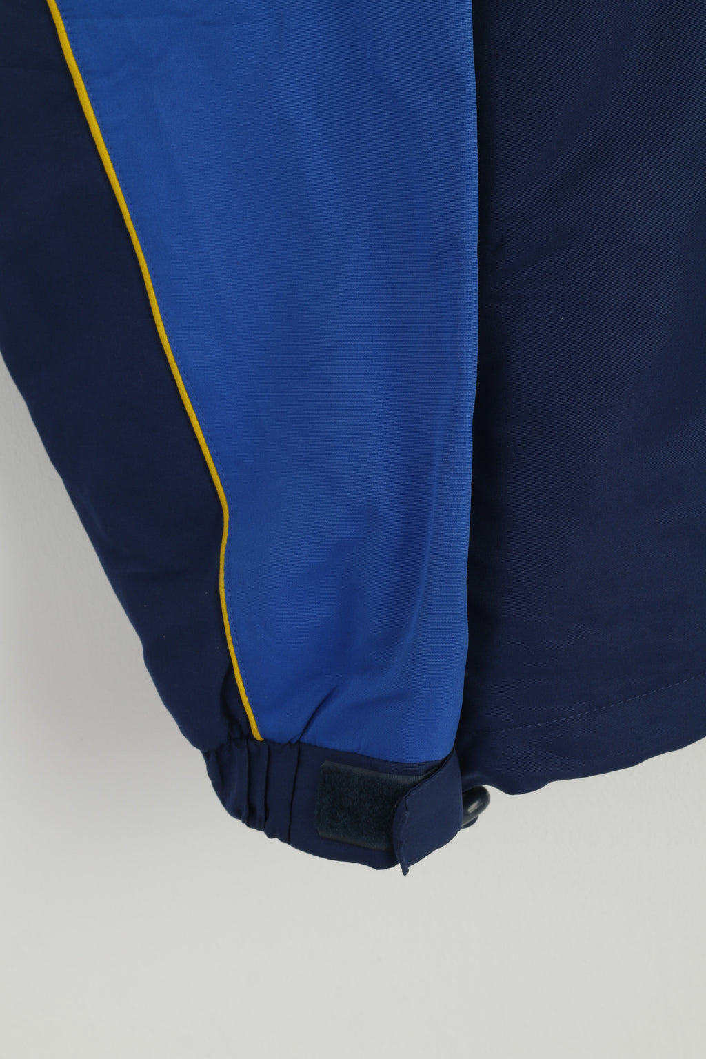 Cotton Traders Men XXL Pullover Jacket Navy Durham Cricket Vintage Hidden Hood Top