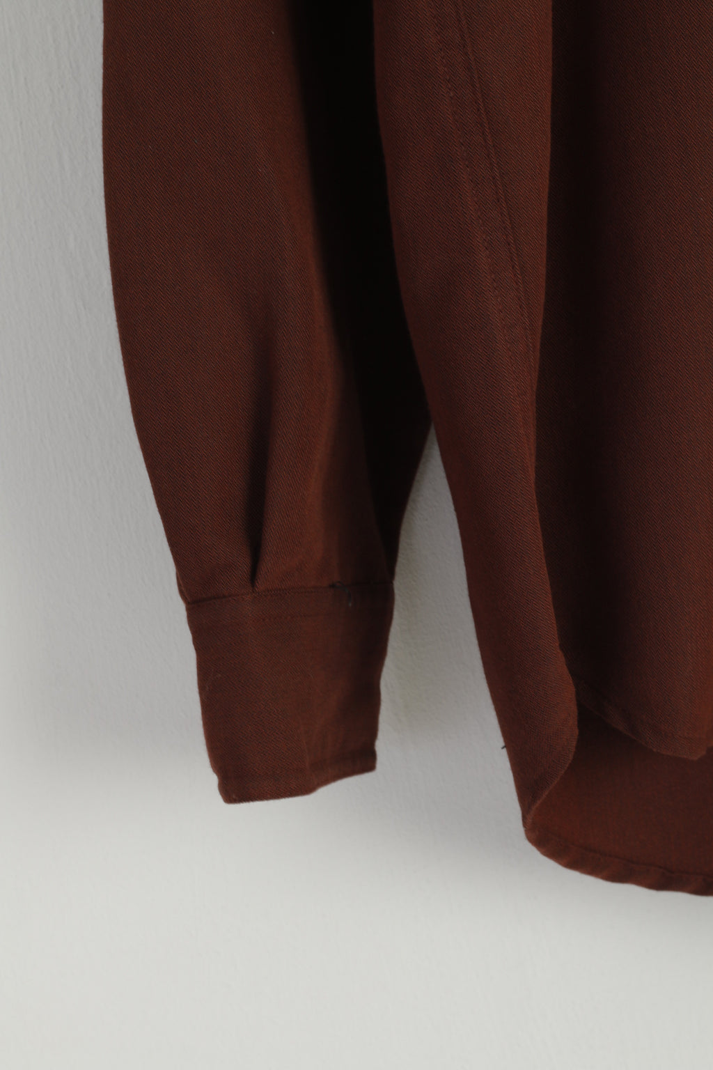Westbury C&amp;A Giacca lunga da uomo S 38 Sympatex con cerniera intera color kaki vintage imbottito