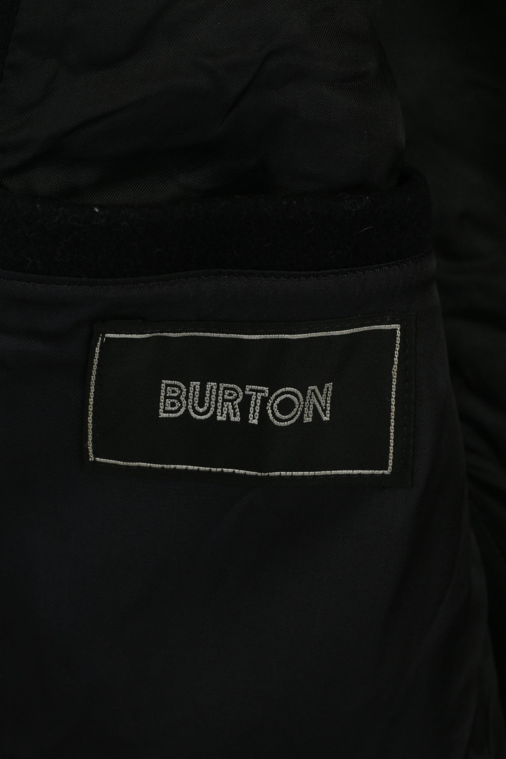 Burton Men M Coat Black Wool Cashmere Blend Vintage Made in Hungary Classic Top