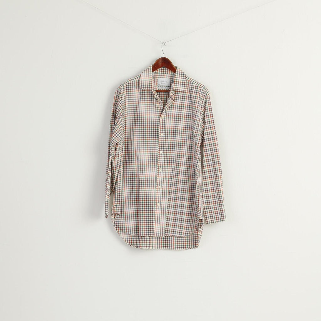 Westbury C&amp;A Giacca lunga da uomo S 38 Sympatex con cerniera intera color kaki vintage imbottito