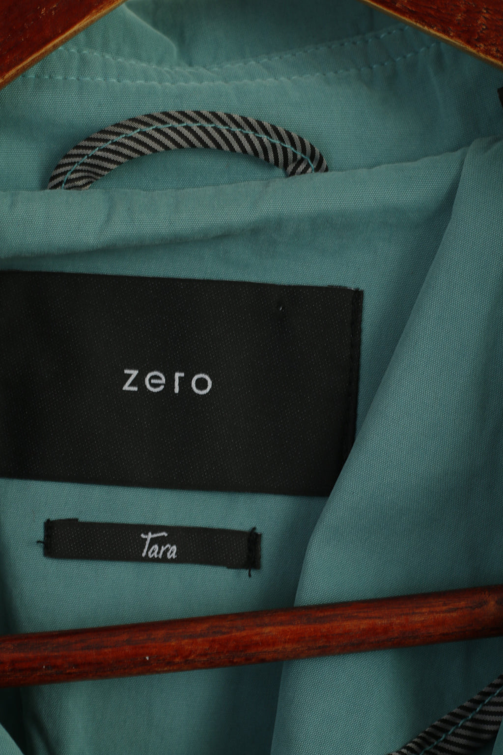 Zero Women 36 S Jacket Green Tara Doft Cotton Blend Vintage Casual Top