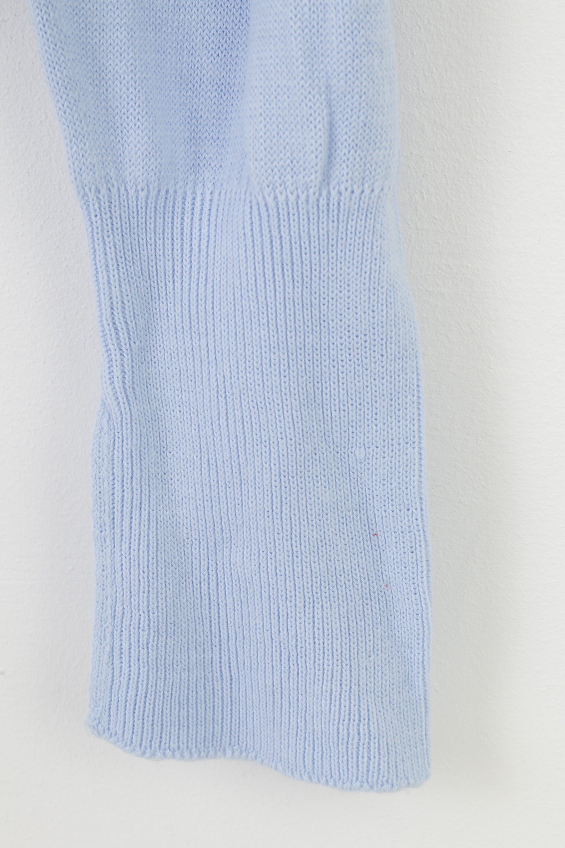 Lonsdale Men L Jumper Blue V Neck England Acrylic Logo Classic Top