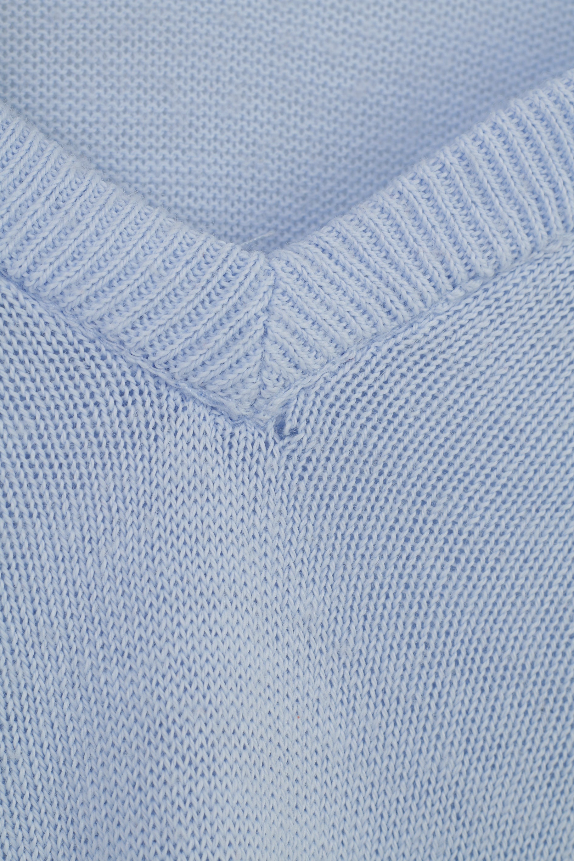 Lonsdale Uomo L Maglione Blu Scollo a V Inghilterra Logo Acrilico Top Classico