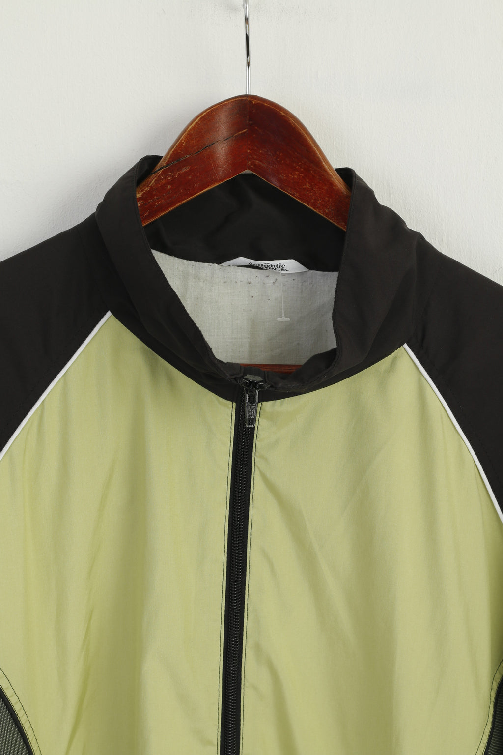 Westbury C&amp;A Giacca lunga da uomo S 38 Sympatex con cerniera intera color kaki vintage imbottito