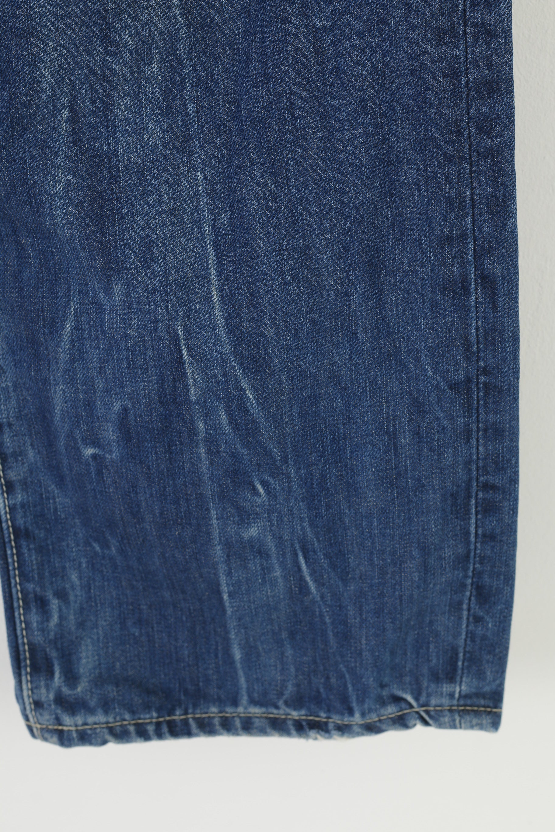 G-Star Raw Hommes 27 Pantalons Jeans Bleu Bas Originals Coton Pantalon Classique