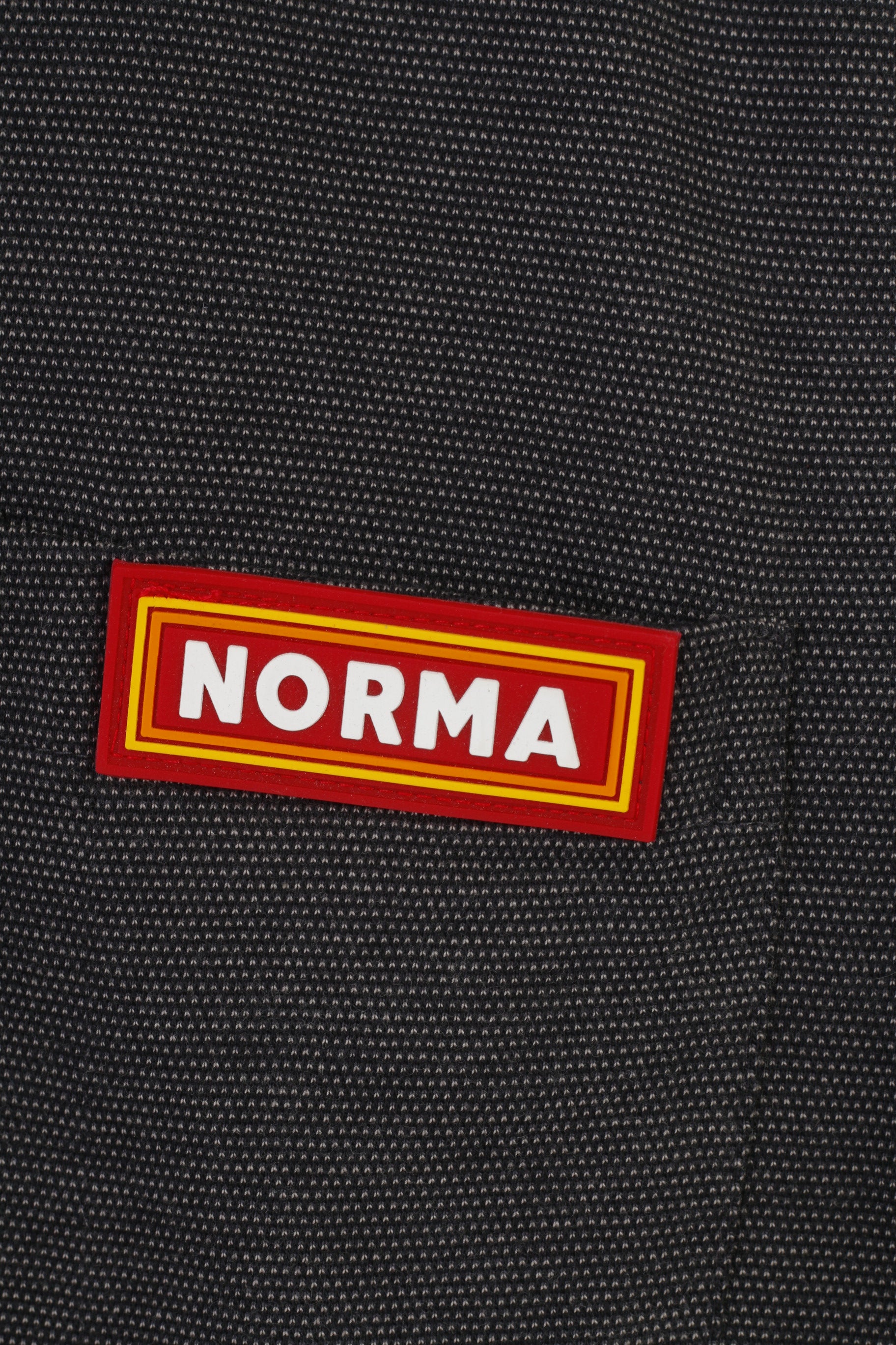 Norma Hommes S Polo Gris Sportswear Coton Manches Longues Sport Top