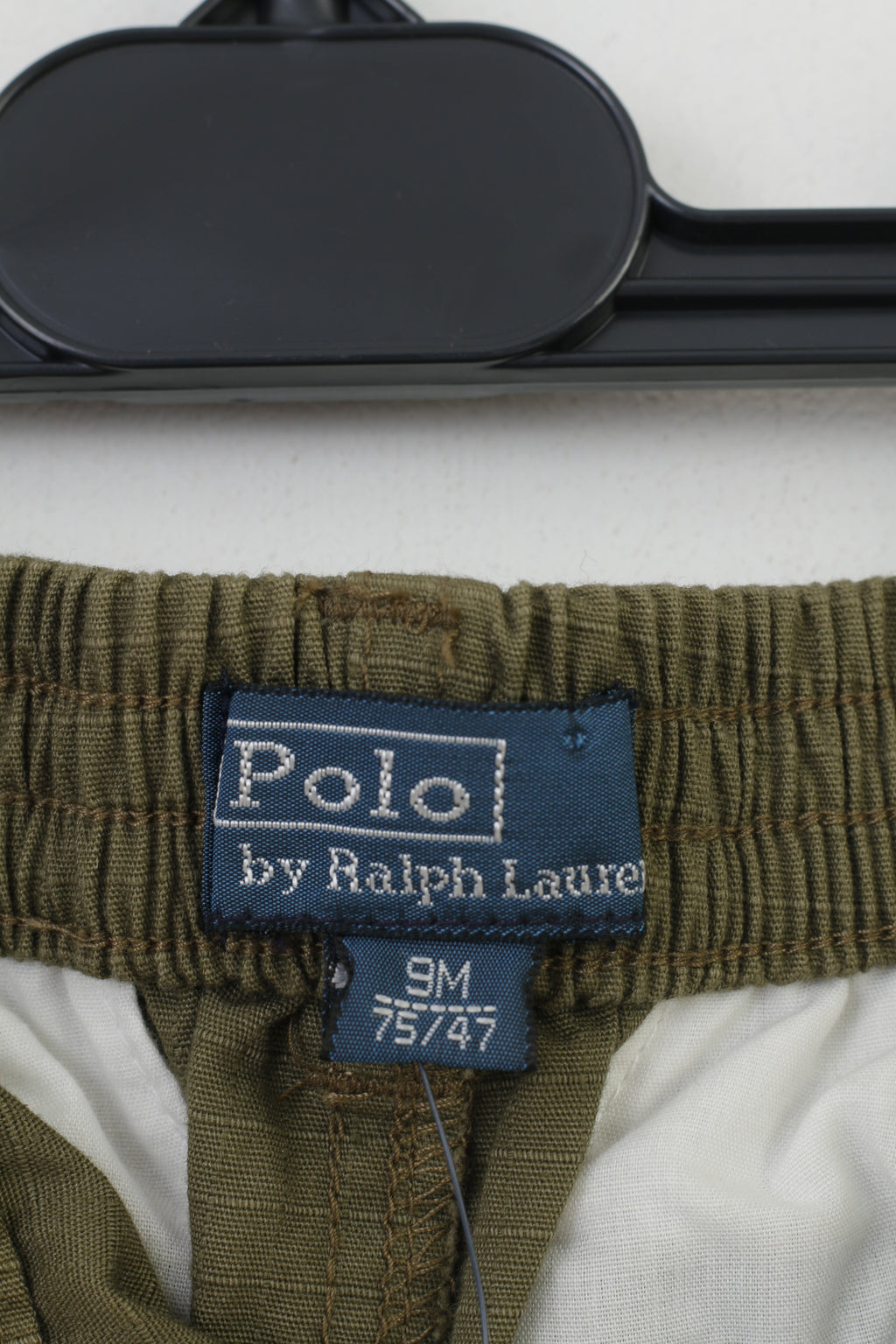 Polo by Ralph Lauren Pantalon 9M pour garçon Kaki Coton Poches Classique