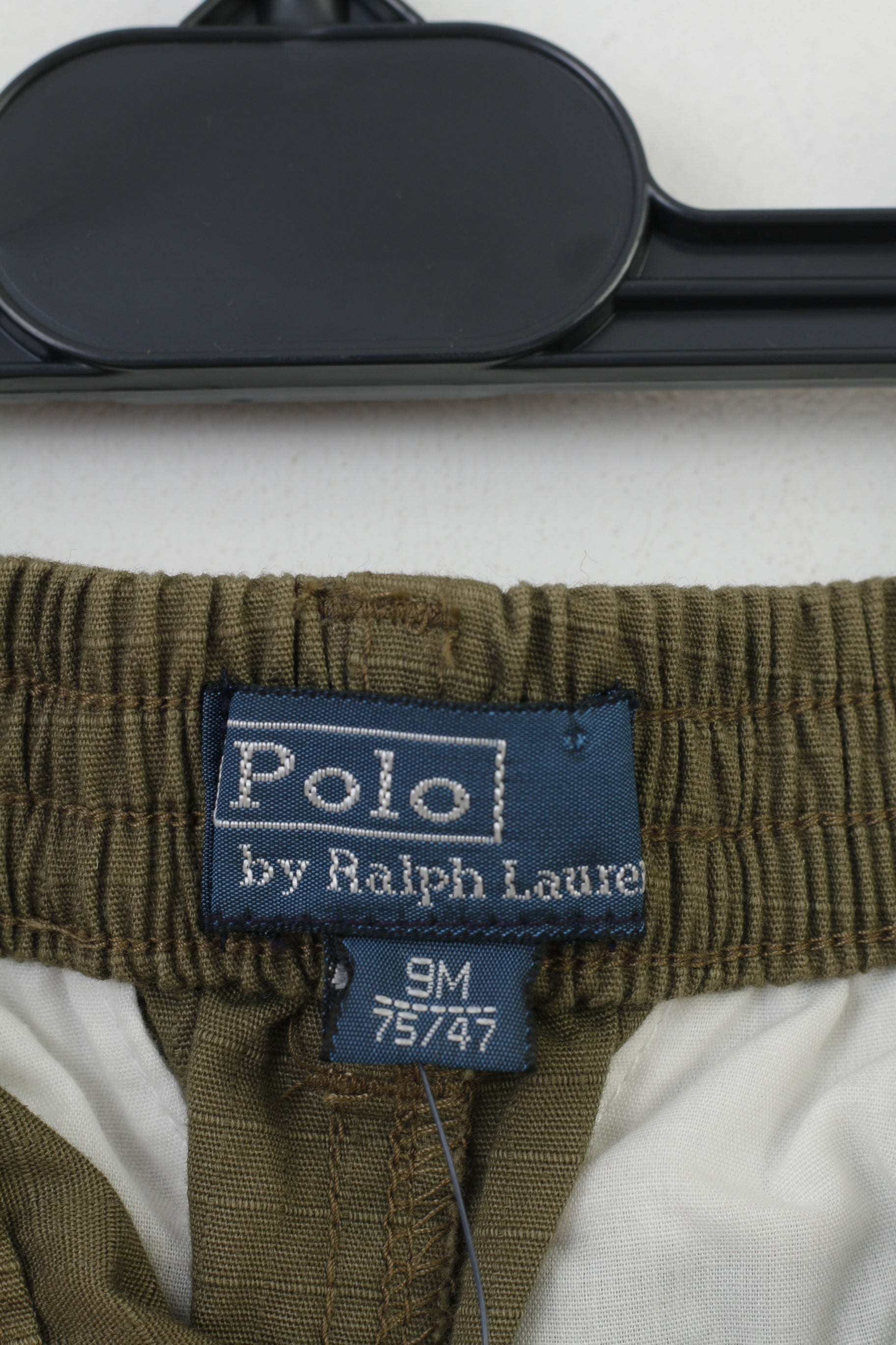 Polo by Ralph Lauren Pantalon 9M pour garçon Kaki Coton Poches Classique