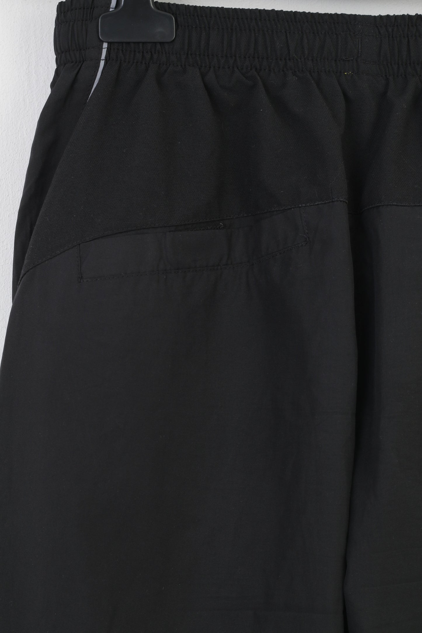 Nike Pantalon de survêtement pour garçon 10-12 ans en polyester noir avec ceinture élastique